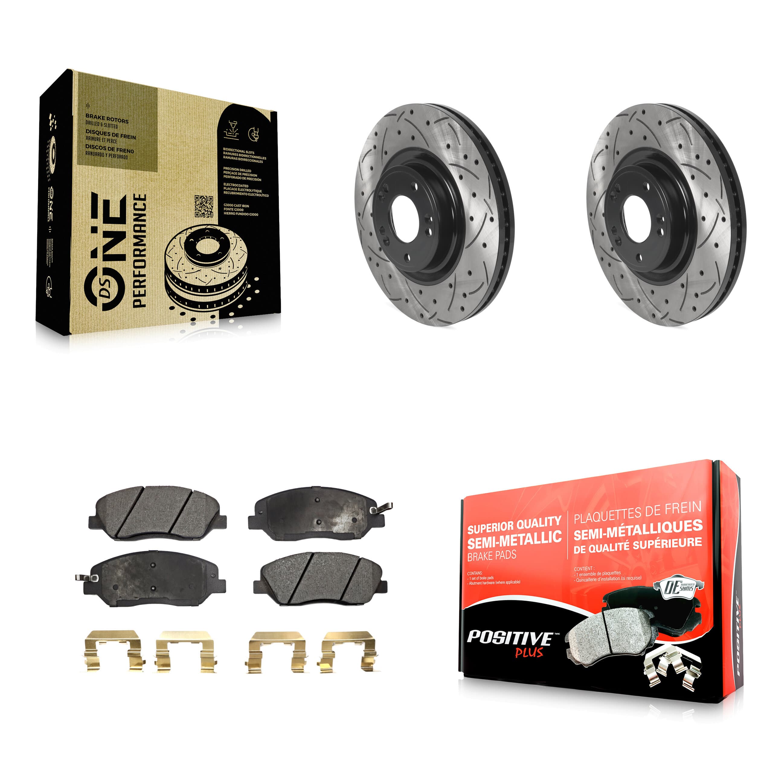 Transit Auto - KDF-100760 - Front Disc Brake Kits image 1