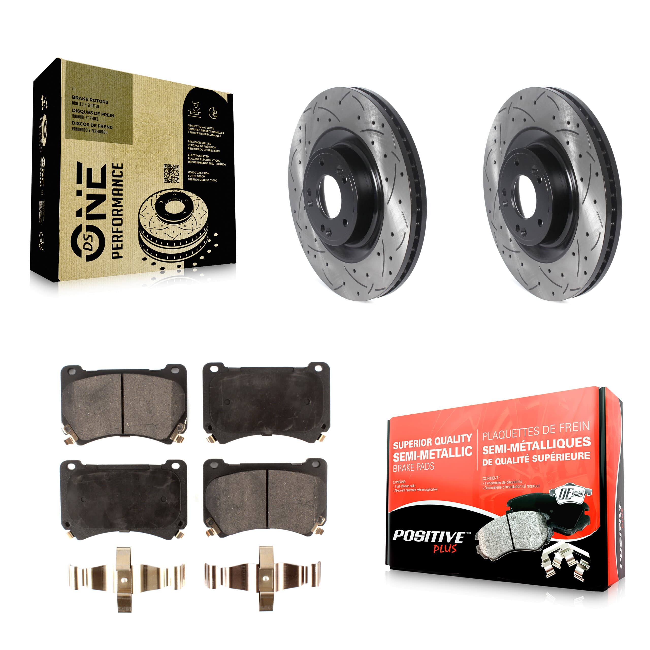 Transit Auto - KDF-100766 - Front Disc Brake Kits image 1
