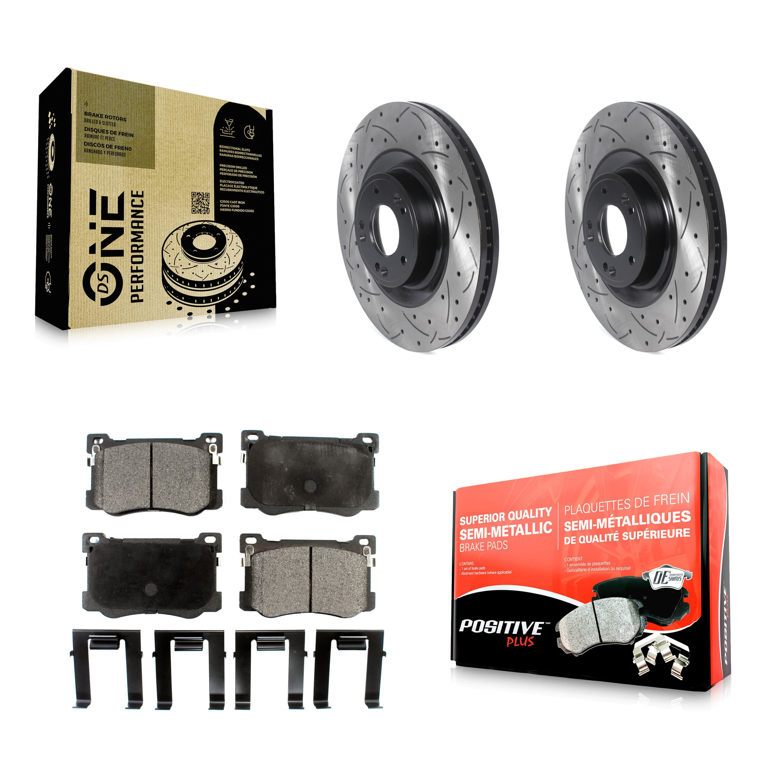 Transit Auto - KDF-100767 - Front Disc Brake Kits image 1