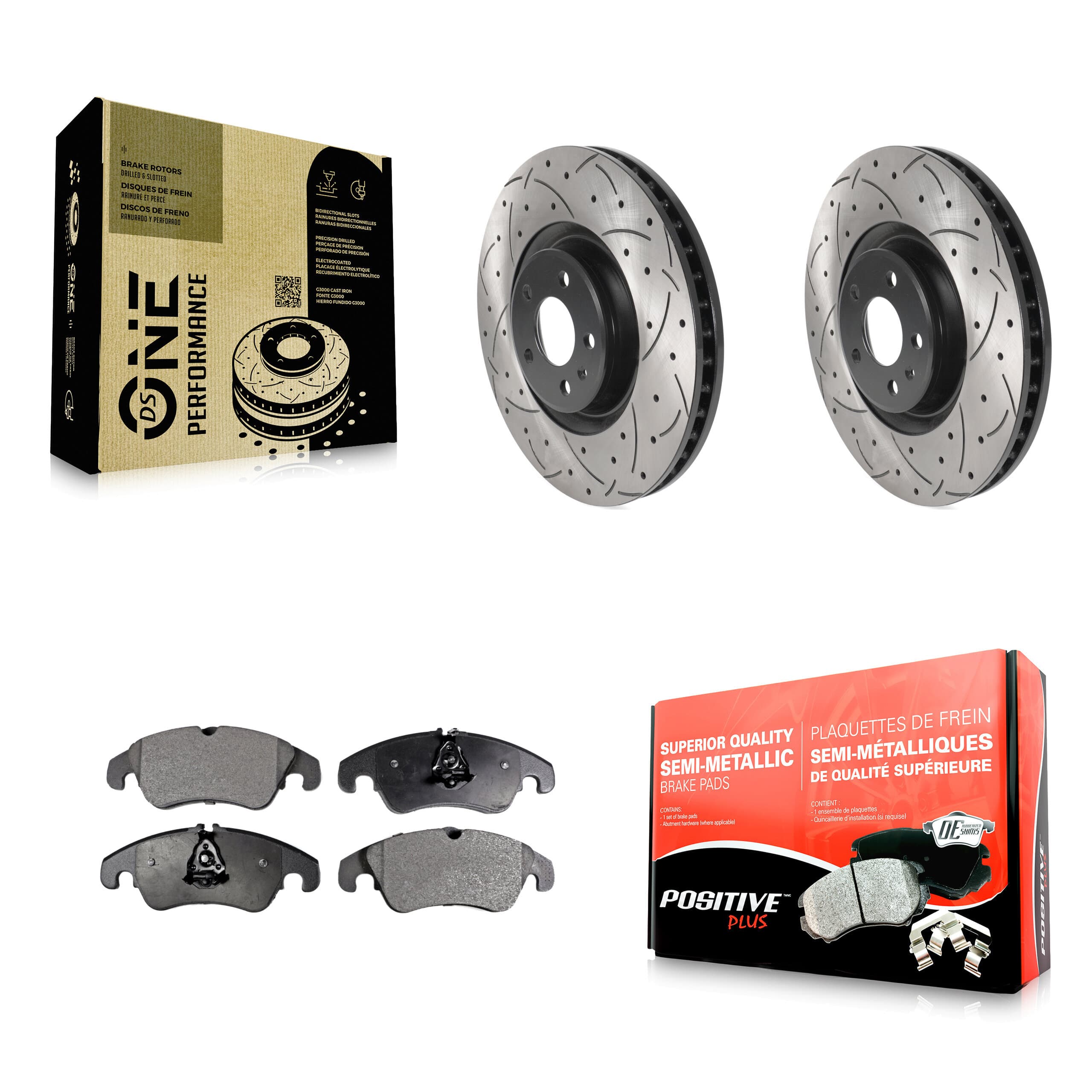 Transit Auto - KDF-100773 - Front Disc Brake Kits image 1