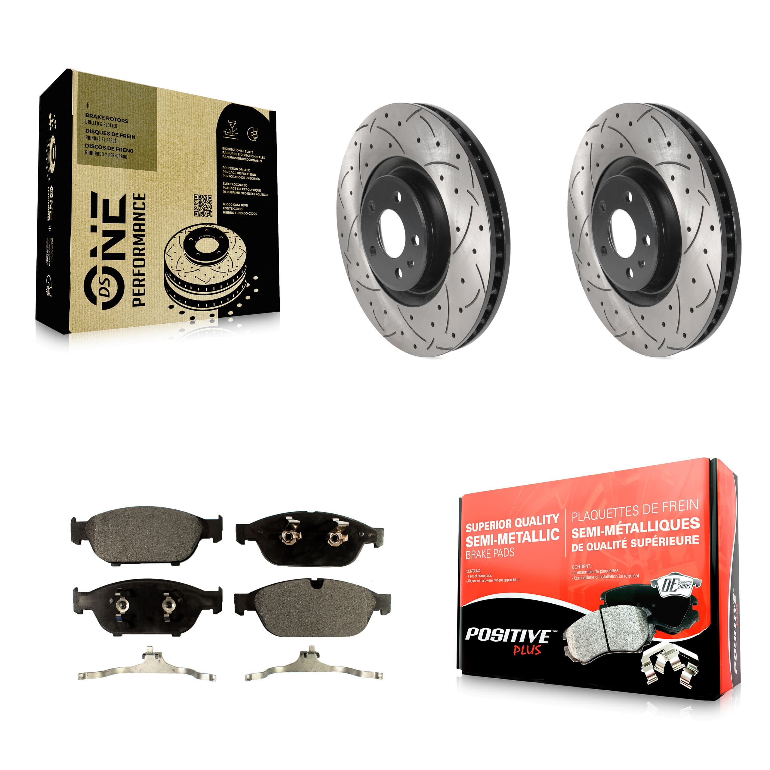 Transit Auto - KDF-100774 - Front Disc Brake Kits image 1