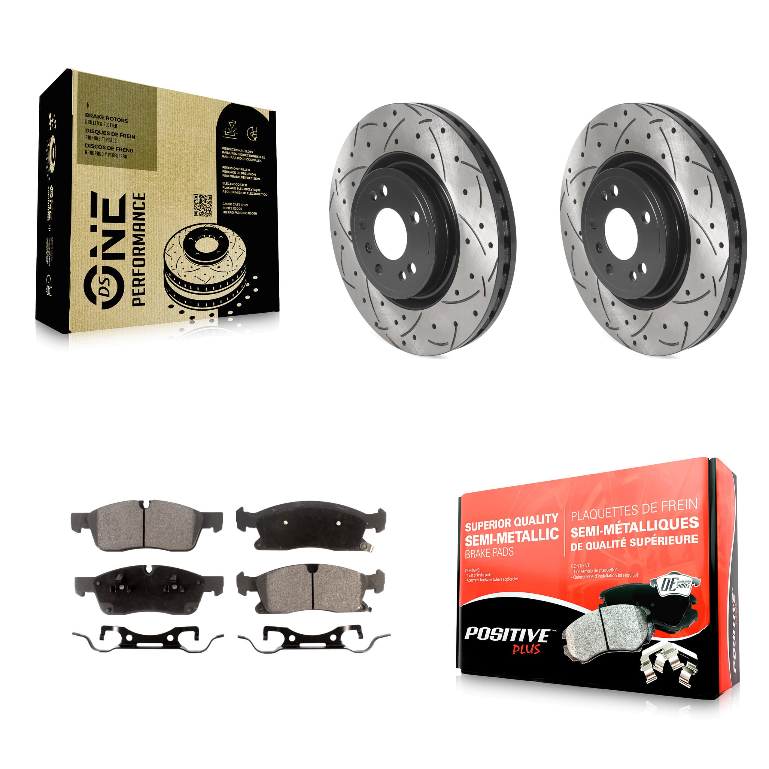 Transit Auto - KDF-100778 - Front Disc Brake Kits image 1