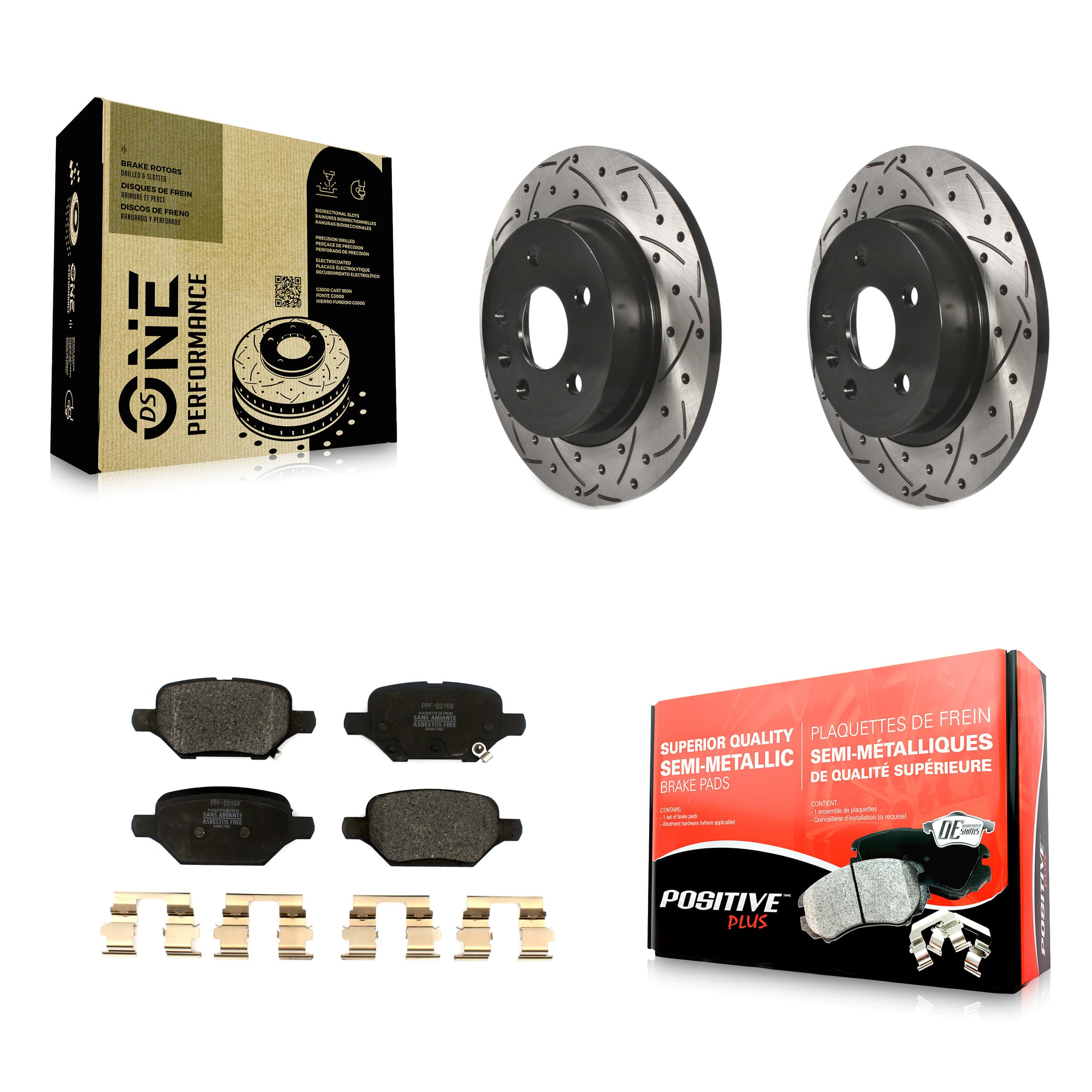 Transit Auto - KDF-100872 - Rear Disc Brake Kits image 1