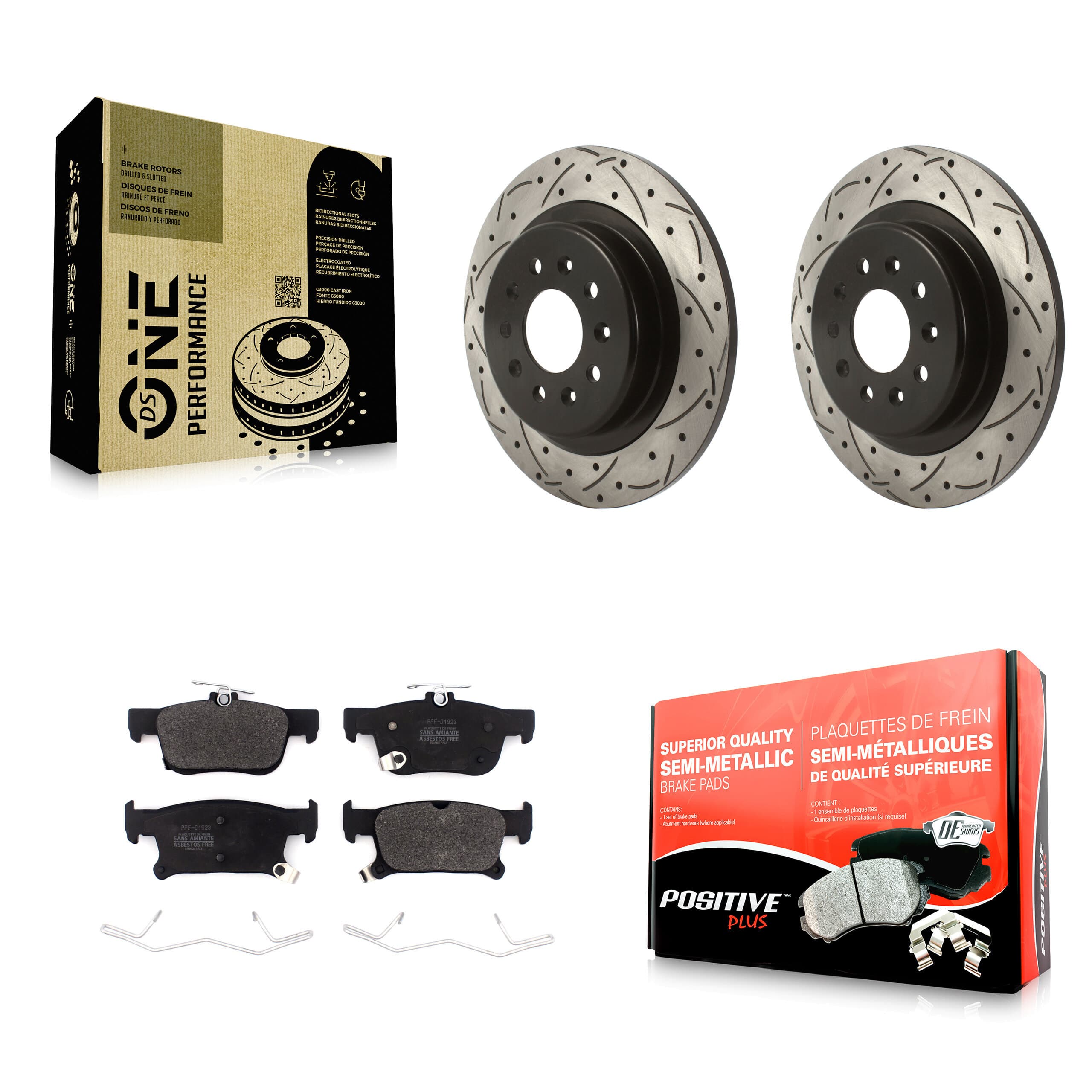 Transit Auto - KDF-100878 - Rear Disc Brake Kits image 1