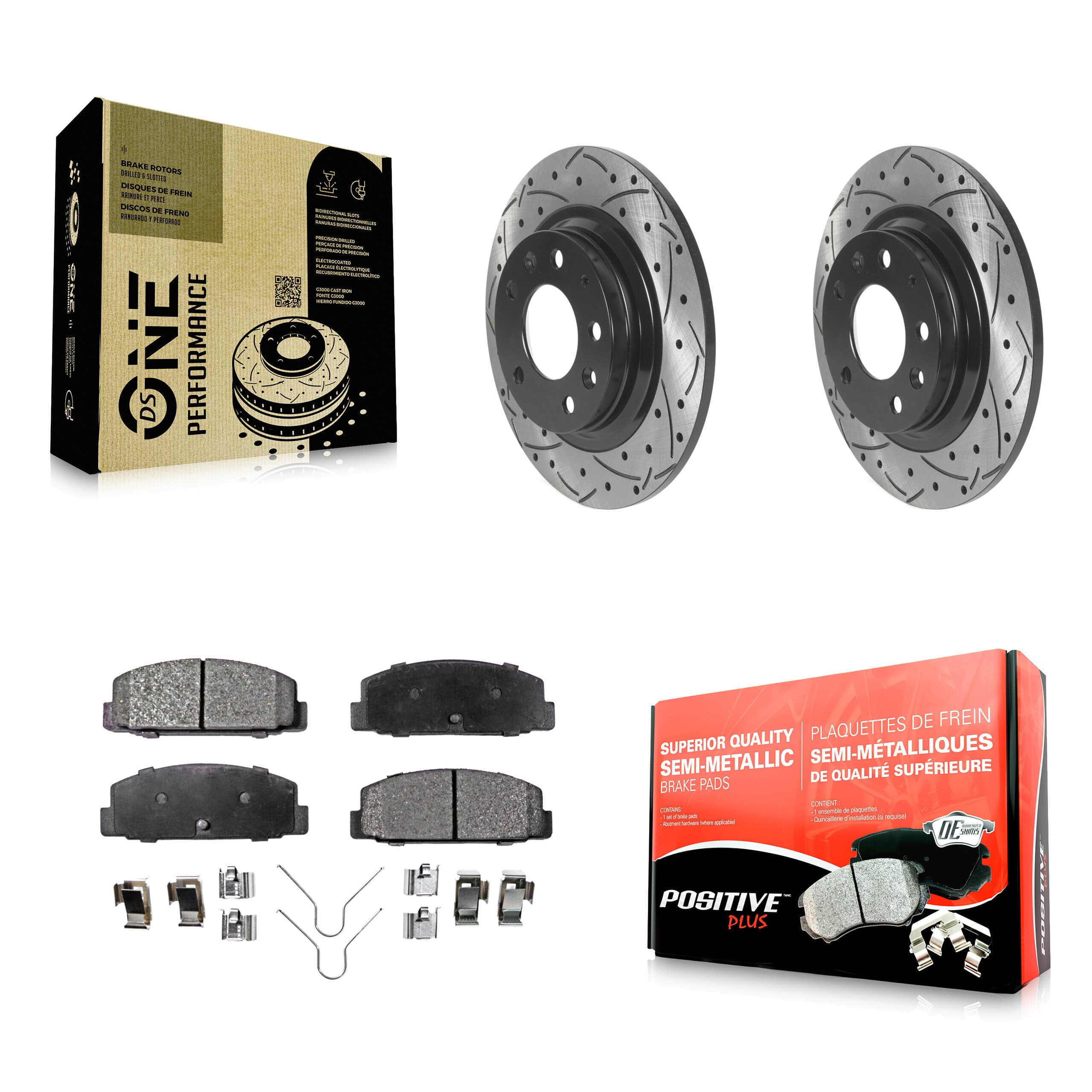 Transit Auto - KDF-100889 - Rear Disc Brake Kits image 1