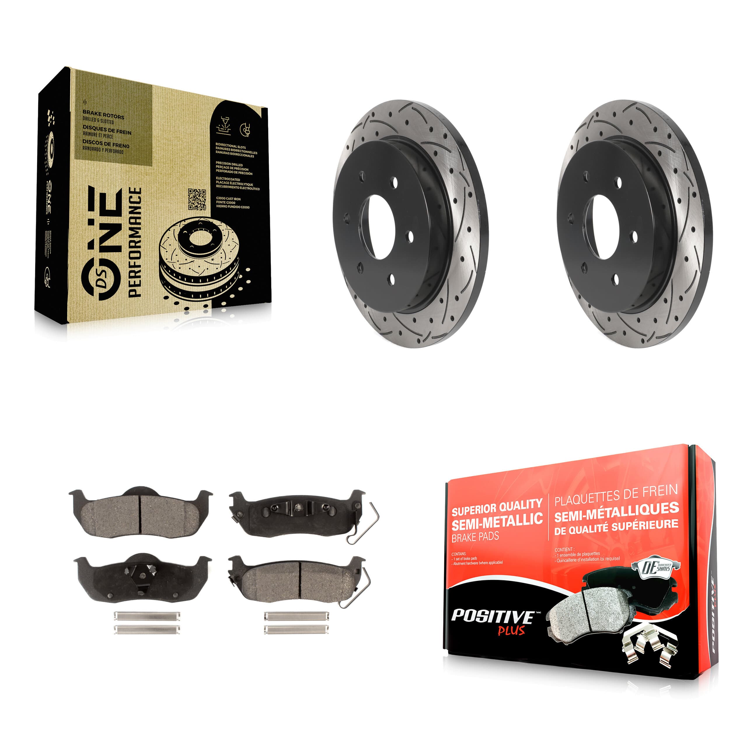 Transit Auto - KDF-100890 - Rear Disc Brake Kits image 1