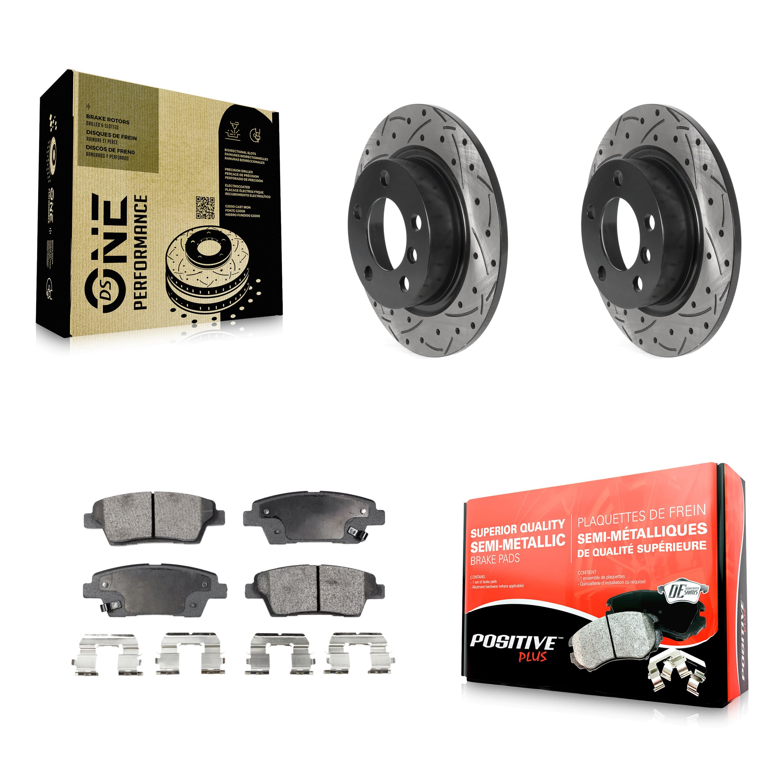 Transit Auto - KDF-100910 - Rear Disc Brake Kits image 1