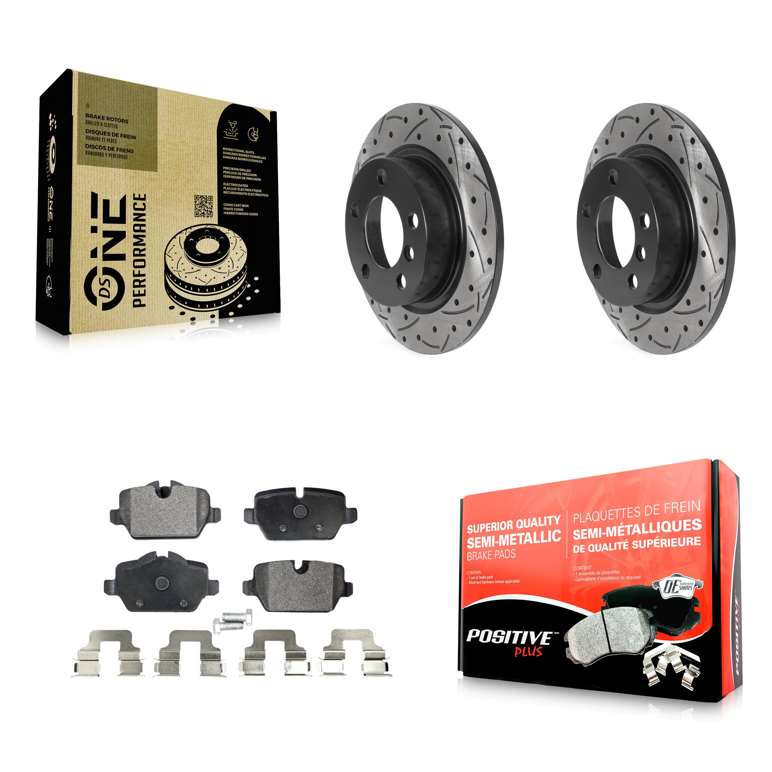 Transit Auto - KDF-100911 - Rear Disc Brake Kits image 1