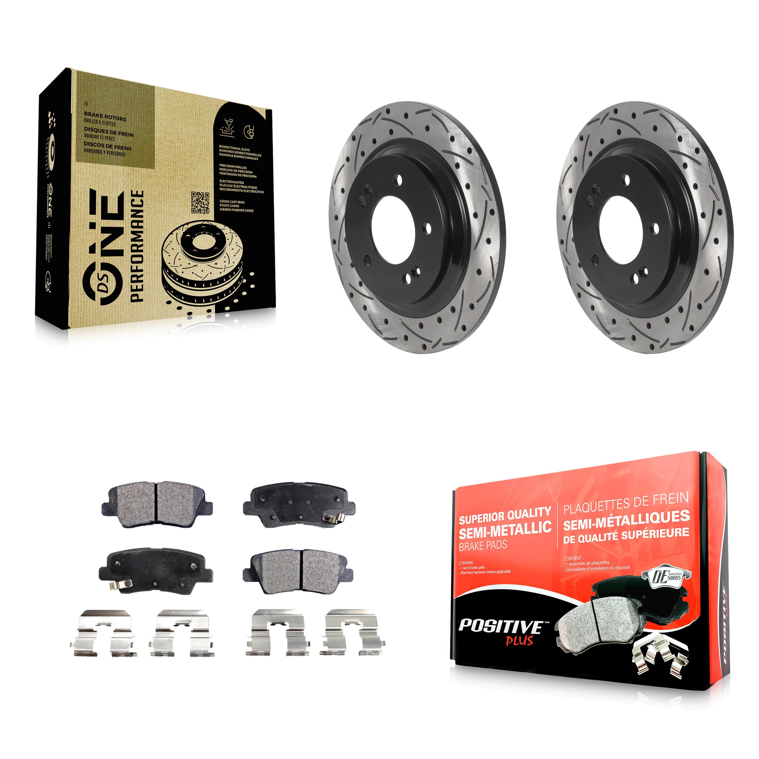 Transit Auto - KDF-100915 - Rear Disc Brake Kits image 1