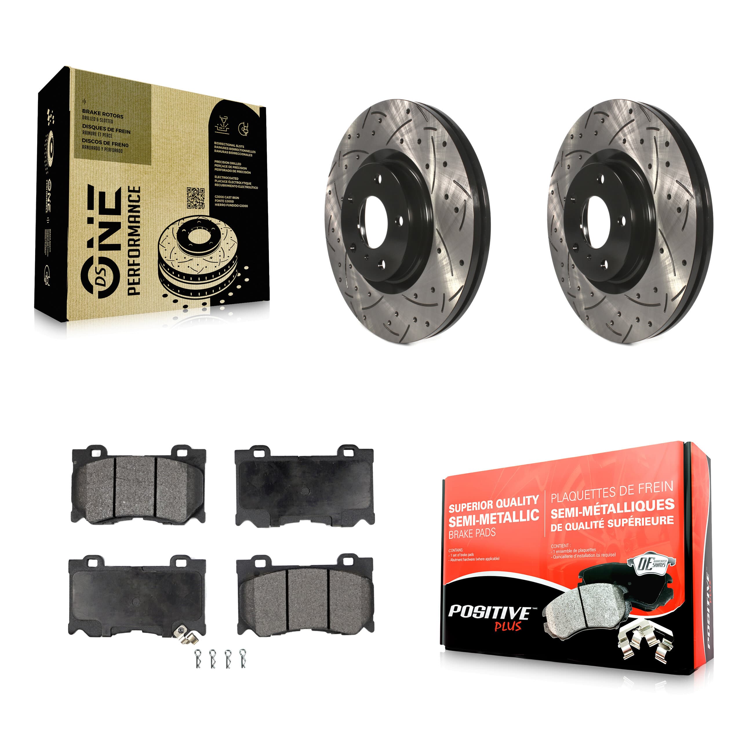Transit Auto - KDF-100945 - Front Disc Brake Kits image 1
