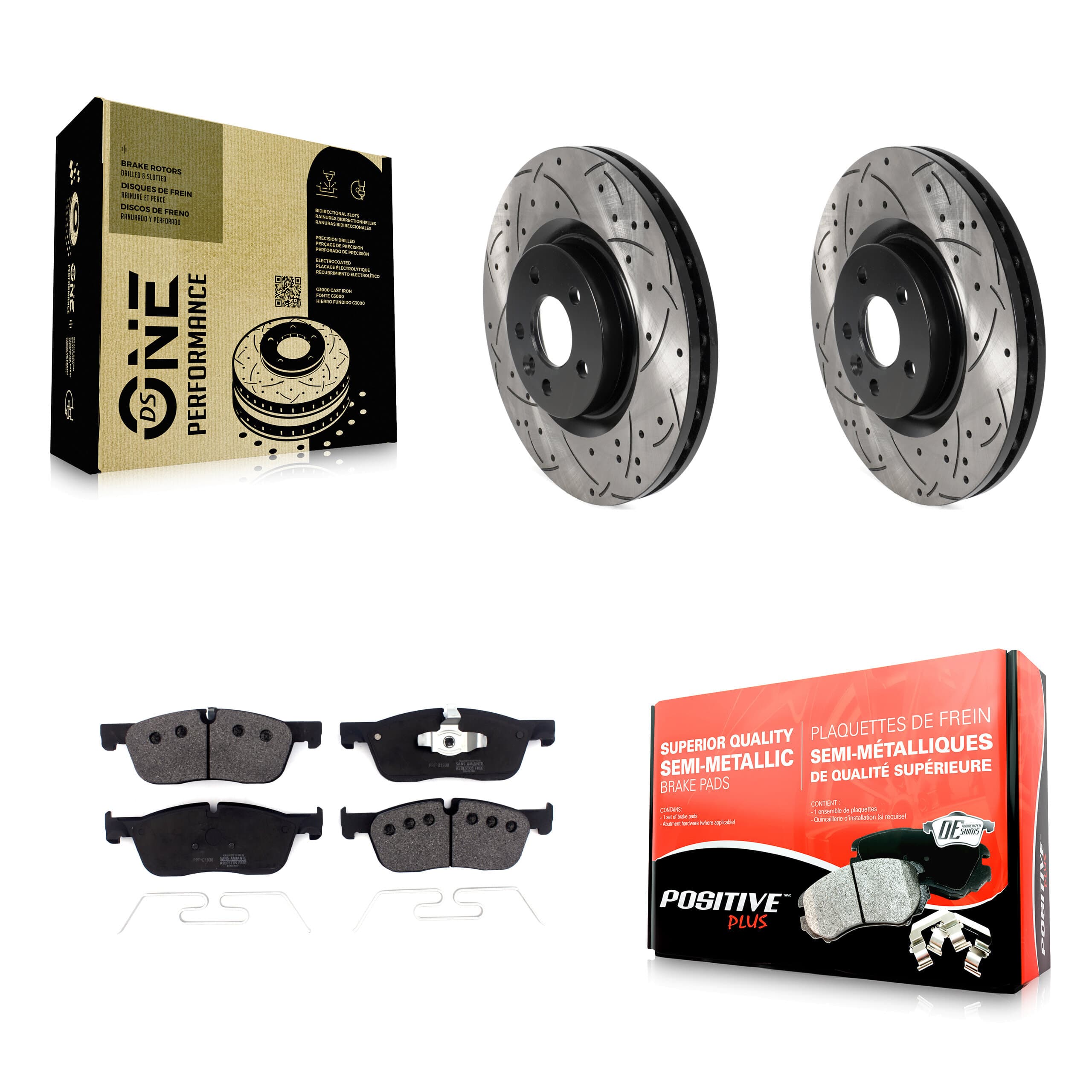 Transit Auto - KDF-100946 - Front Disc Brake Kits image 1