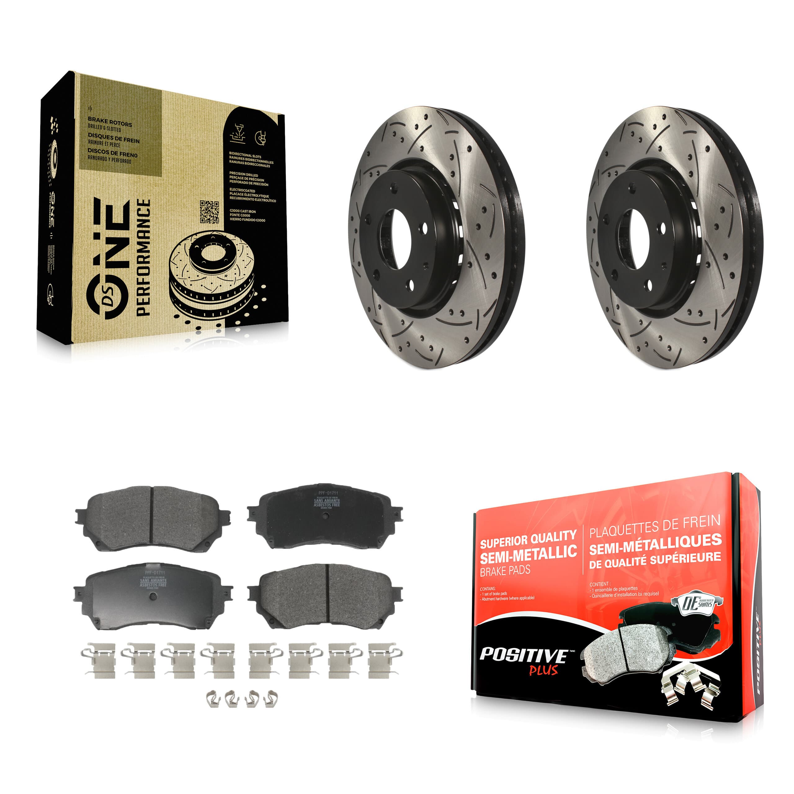 Transit Auto - KDF-100948 - Front Disc Brake Kits image 1