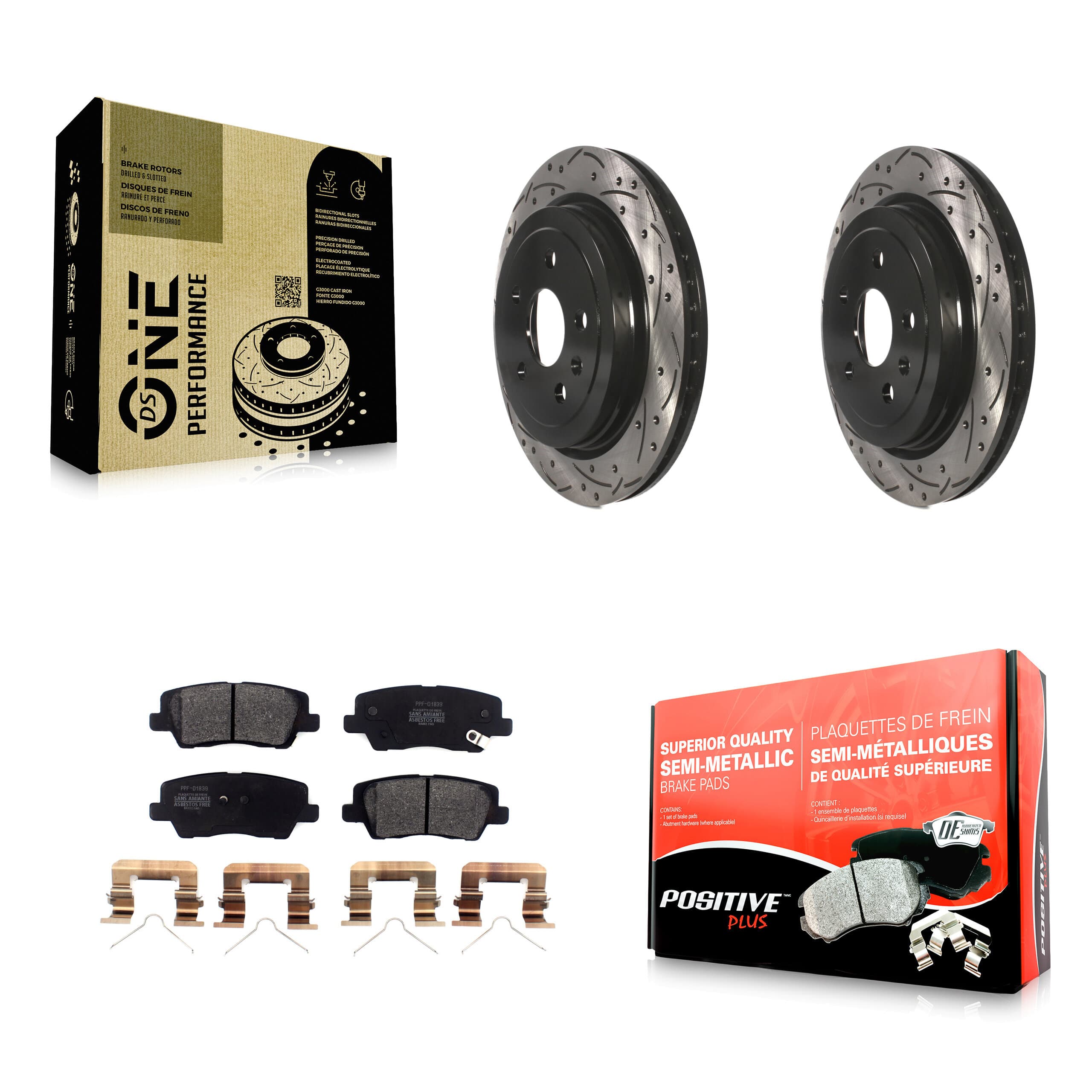 Transit Auto - KDF-100987 - Rear Disc Brake Kits image 1