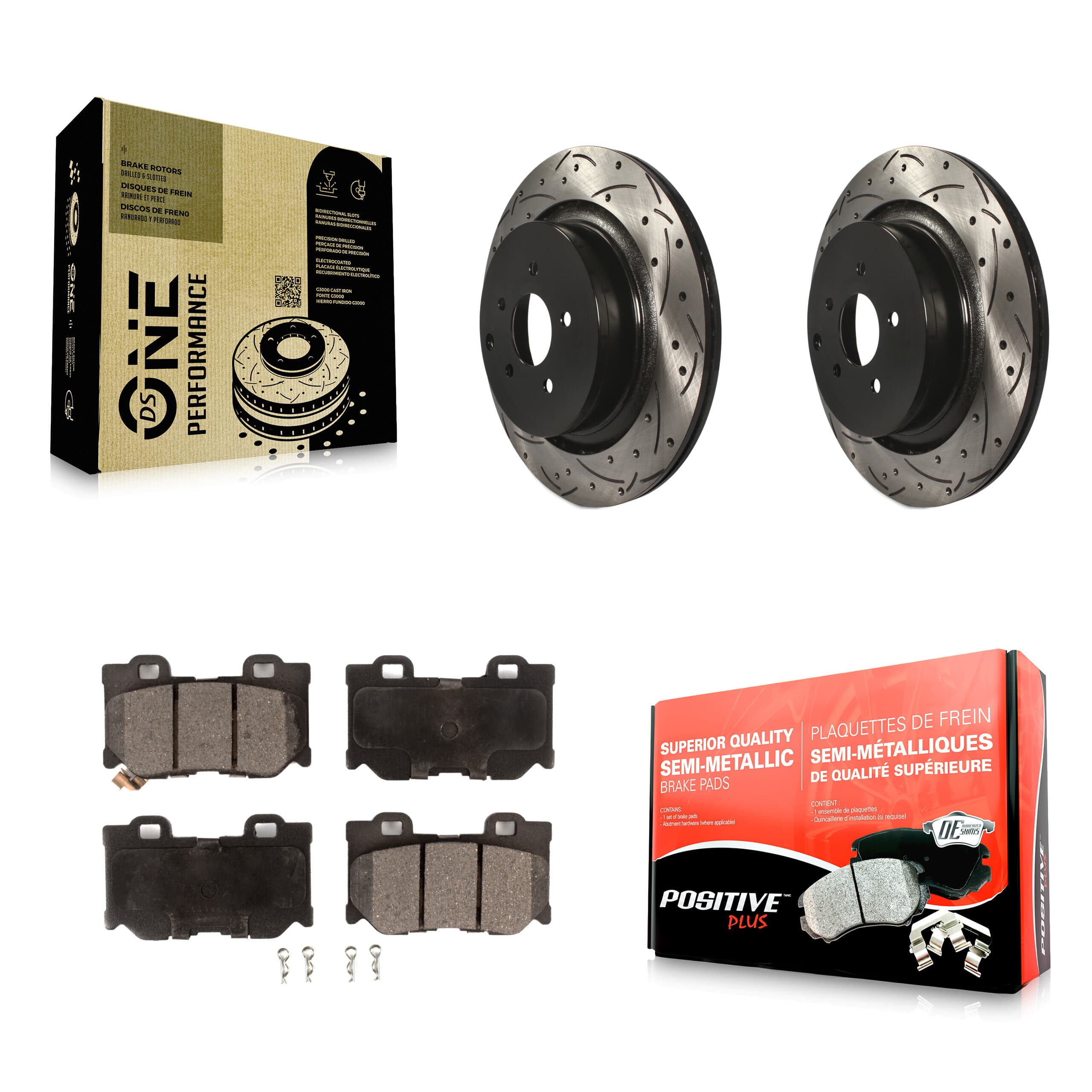 Transit Auto - KDF-100989 - Rear Disc Brake Kits image 1