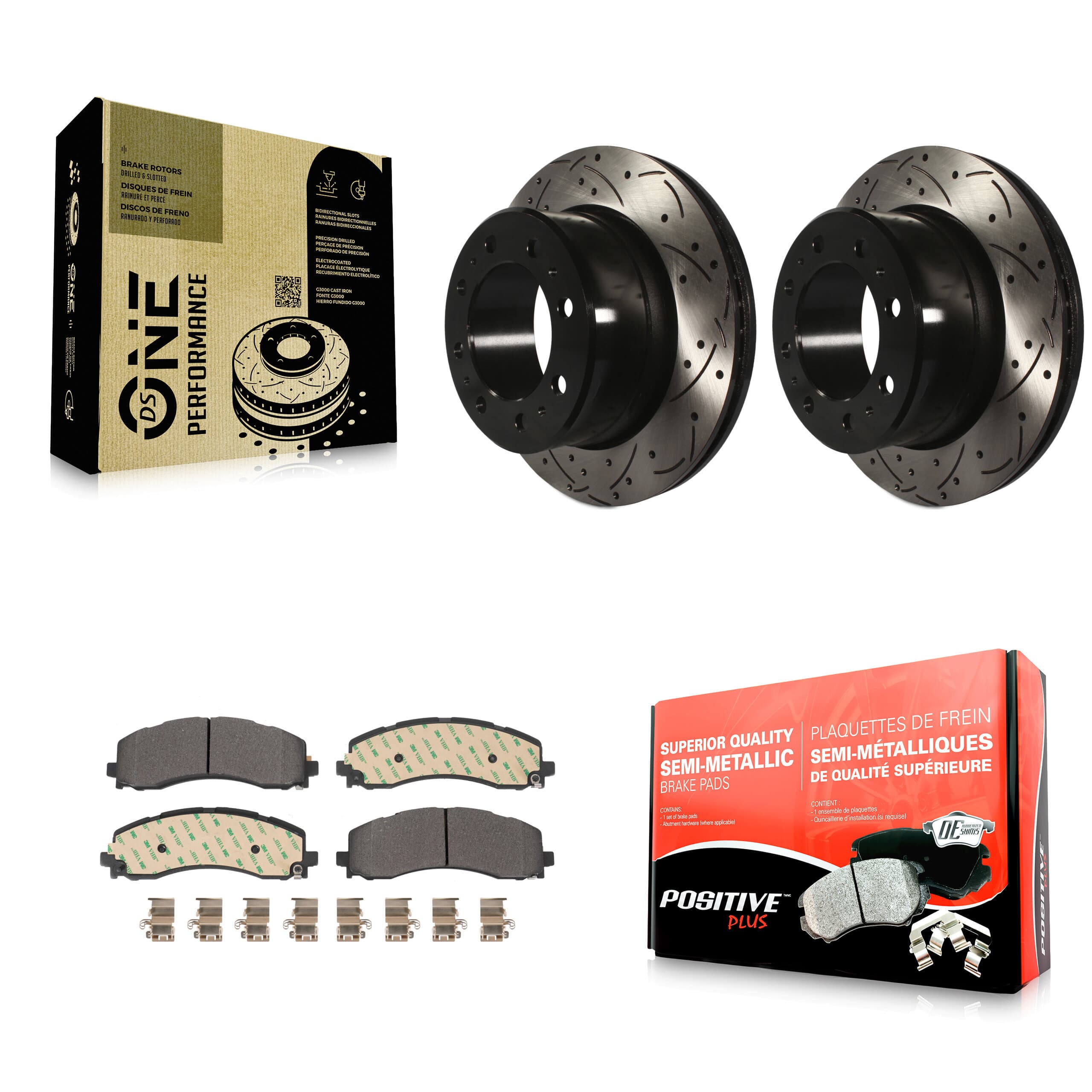 Transit Auto - KDF-101076 - Rear Disc Brake Kits image 1