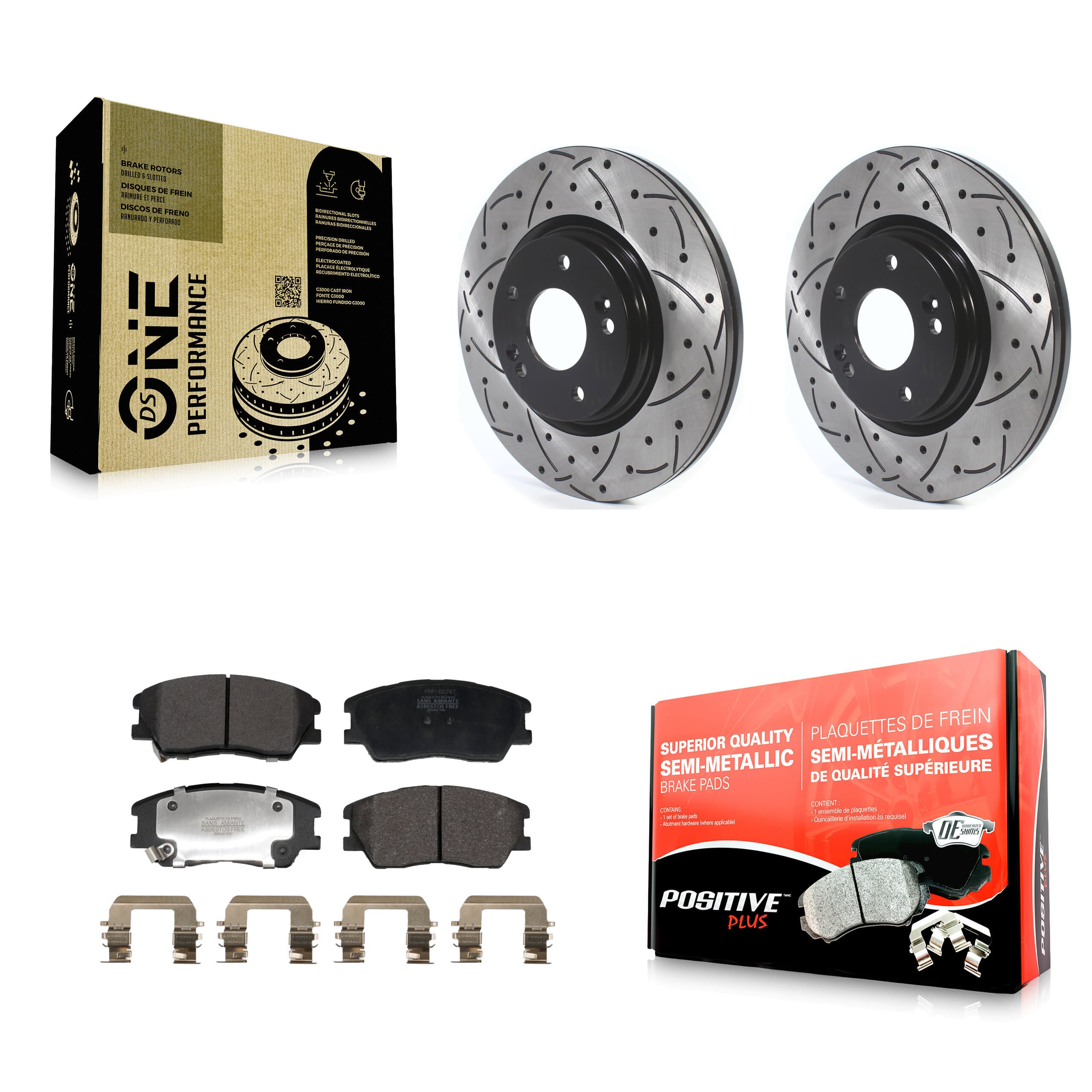 Transit Auto - KDF-101200 - Front Disc Brake Kits image 1