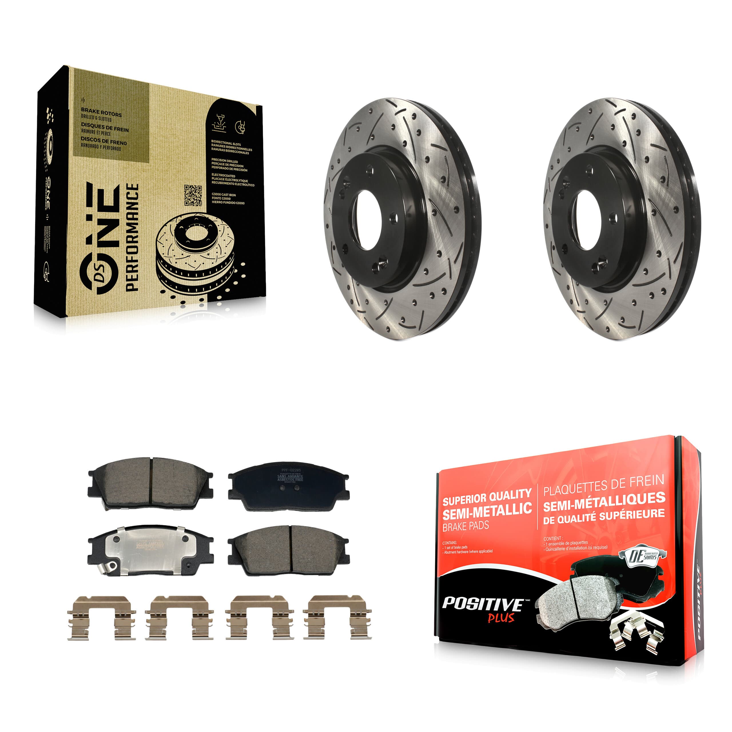 Transit Auto - KDF-101201 - Front Disc Brake Kits image 1