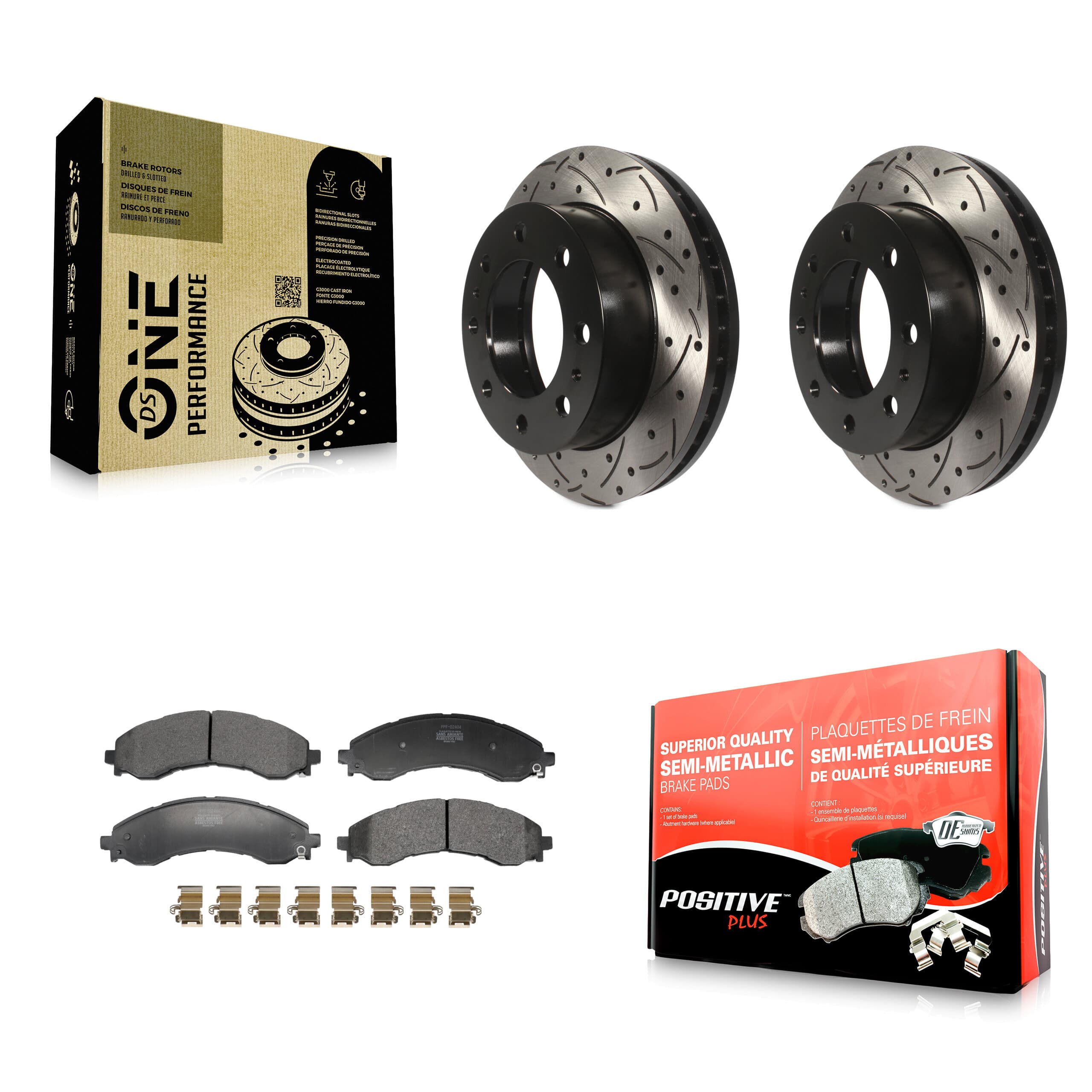 Transit Auto - KDF-101249 - Front Disc Brake Kits image 1
