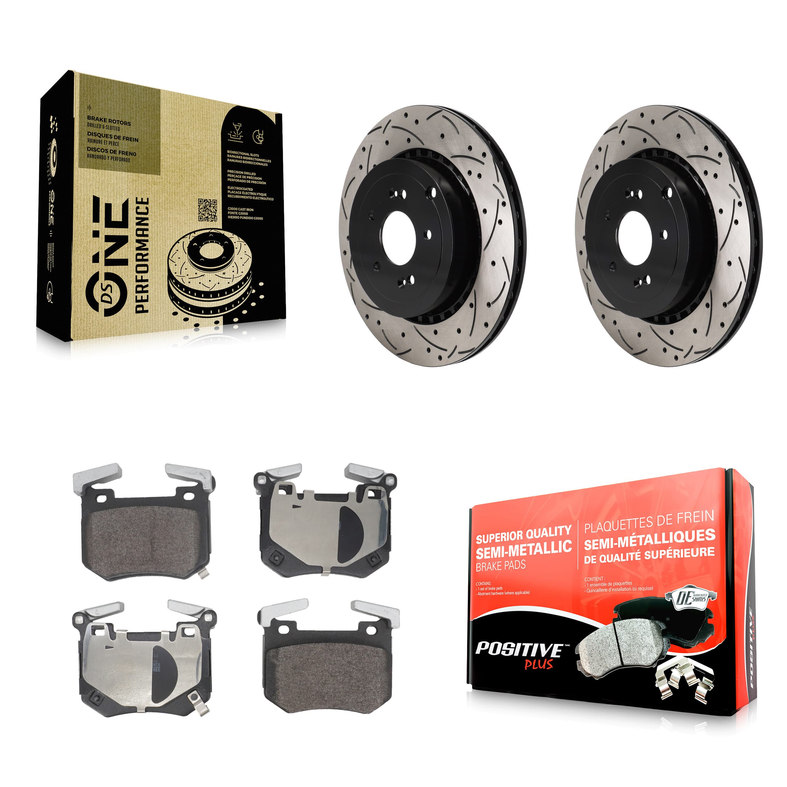 Transit Auto - KDF-101378 - Rear Disc Brake Kits image 1