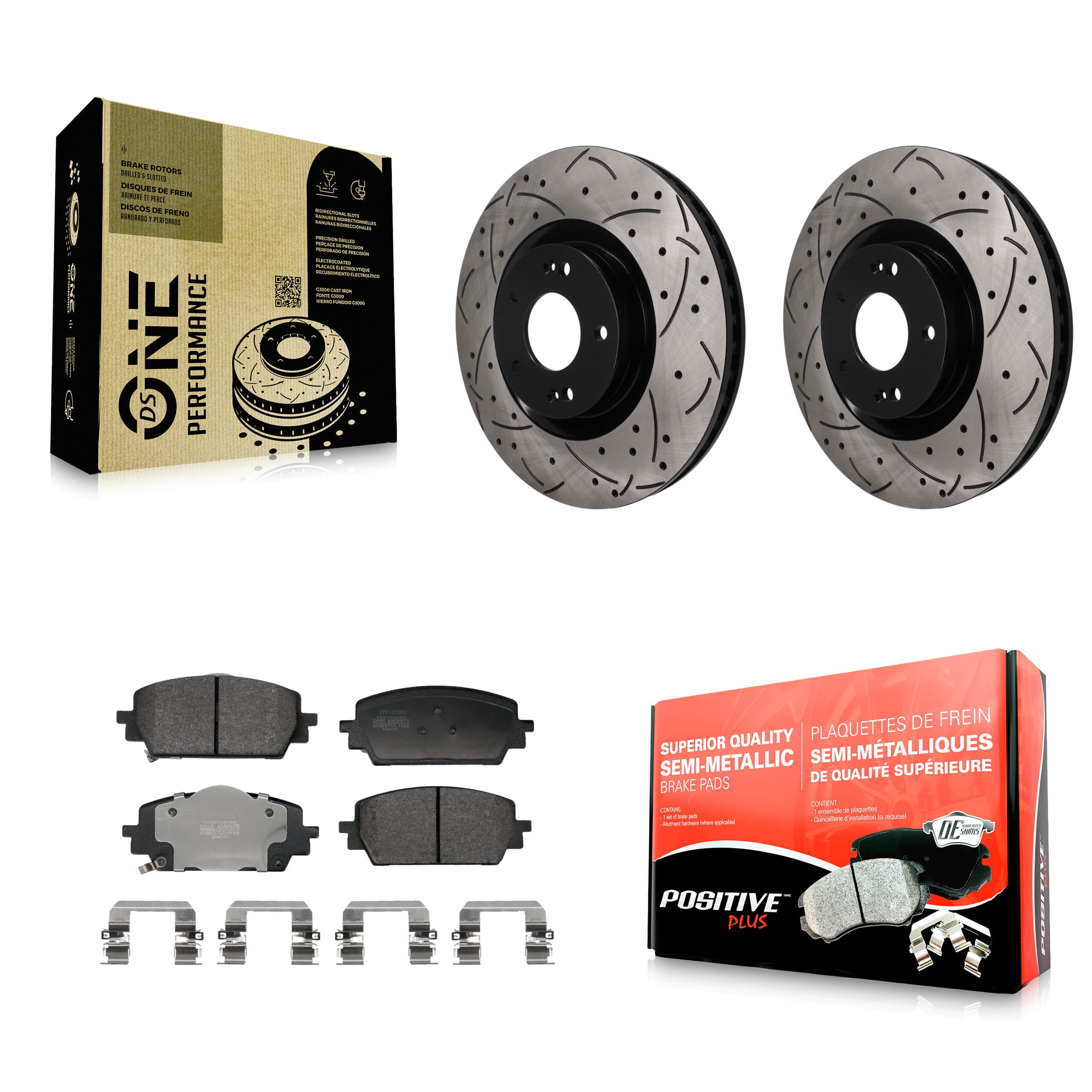 Transit Auto - KDF-101870 - Front Disc Brake Kits image 1