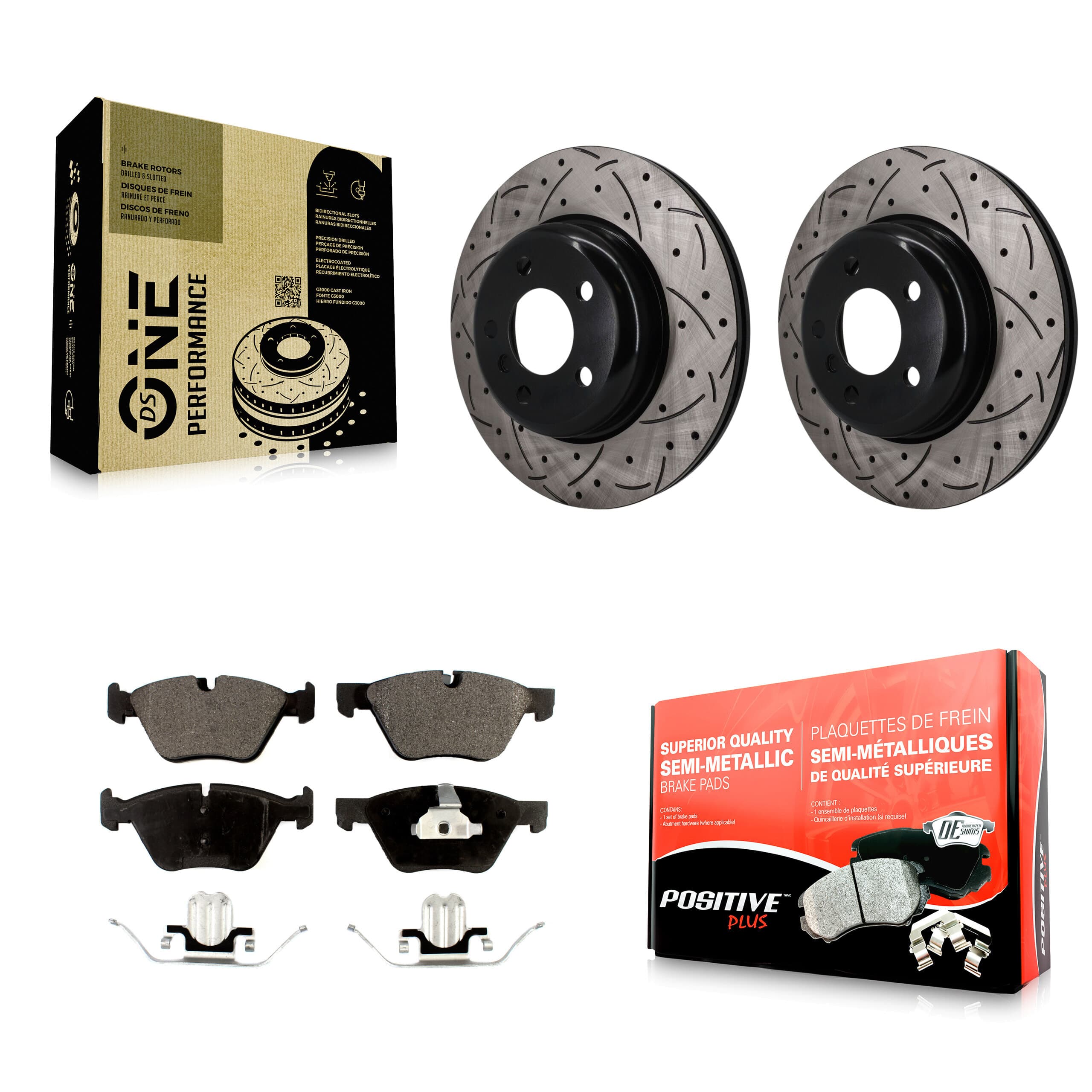 Transit Auto - KDF-101881 - Front Disc Brake Kits image 1