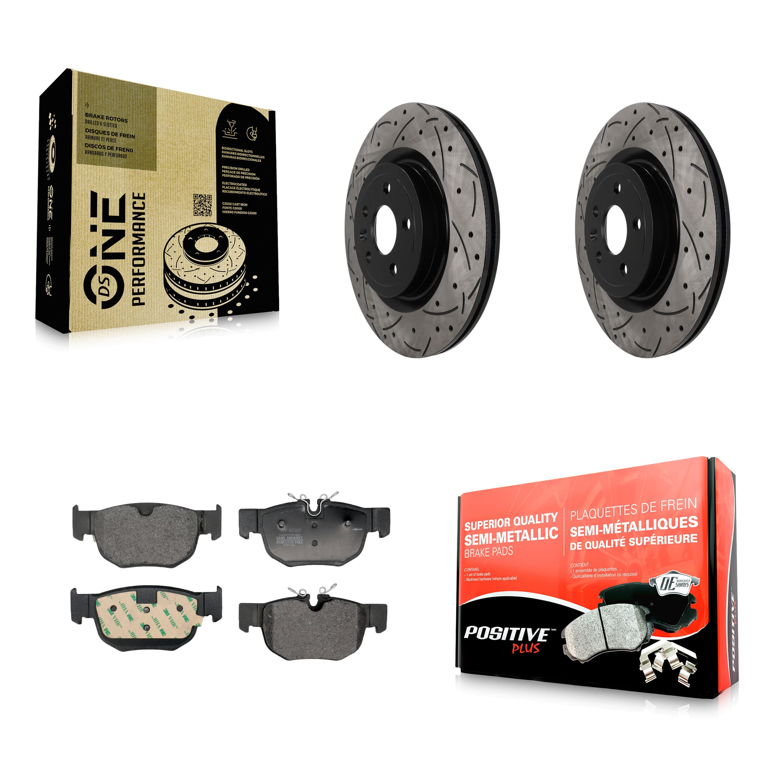 Transit Auto - KDF-101939 - Rear Disc Brake Kits image 1