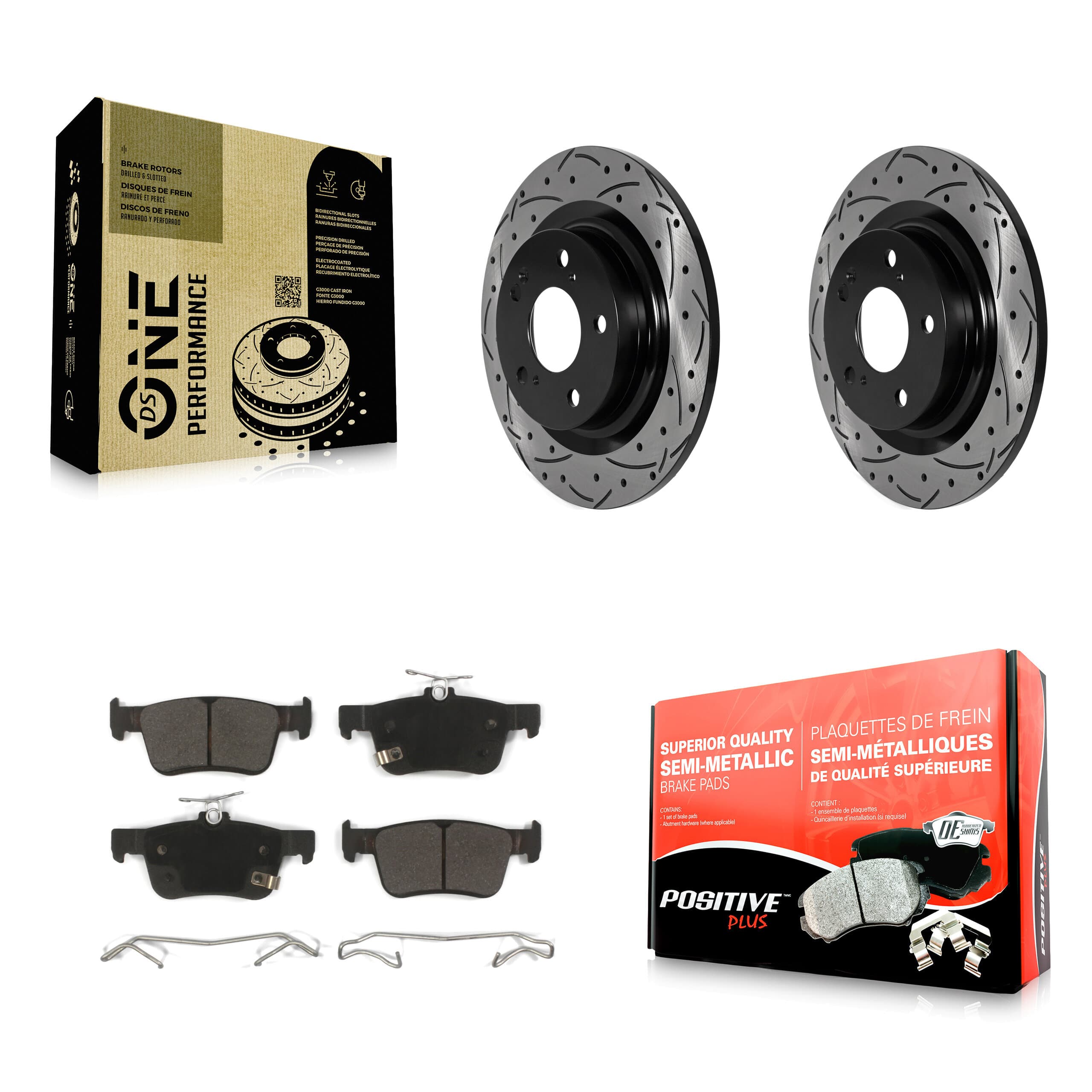 Transit Auto - KDF-101950 - Rear Disc Brake Kits image 1