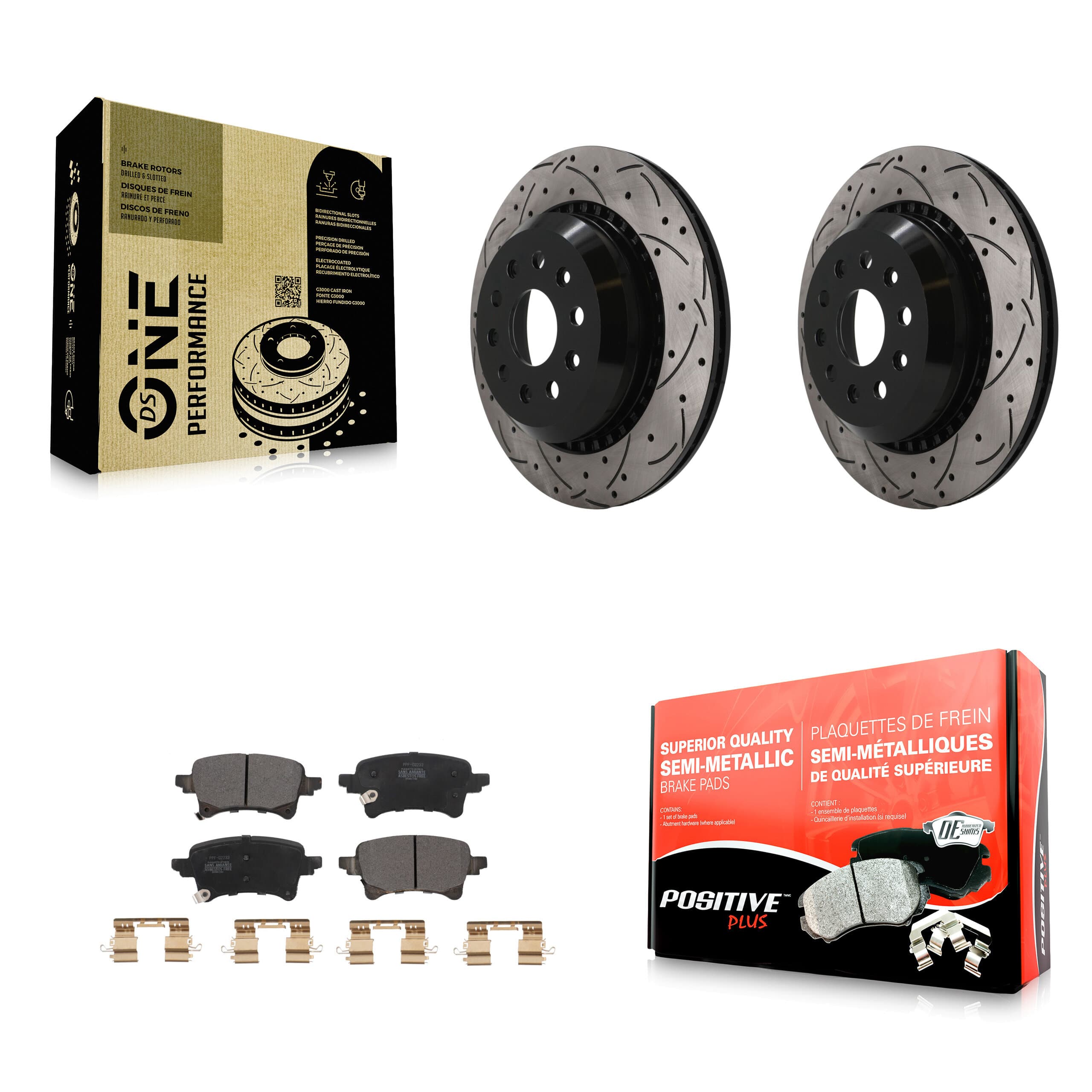 Transit Auto - KDF-101966 - Rear Disc Brake Kits image 1