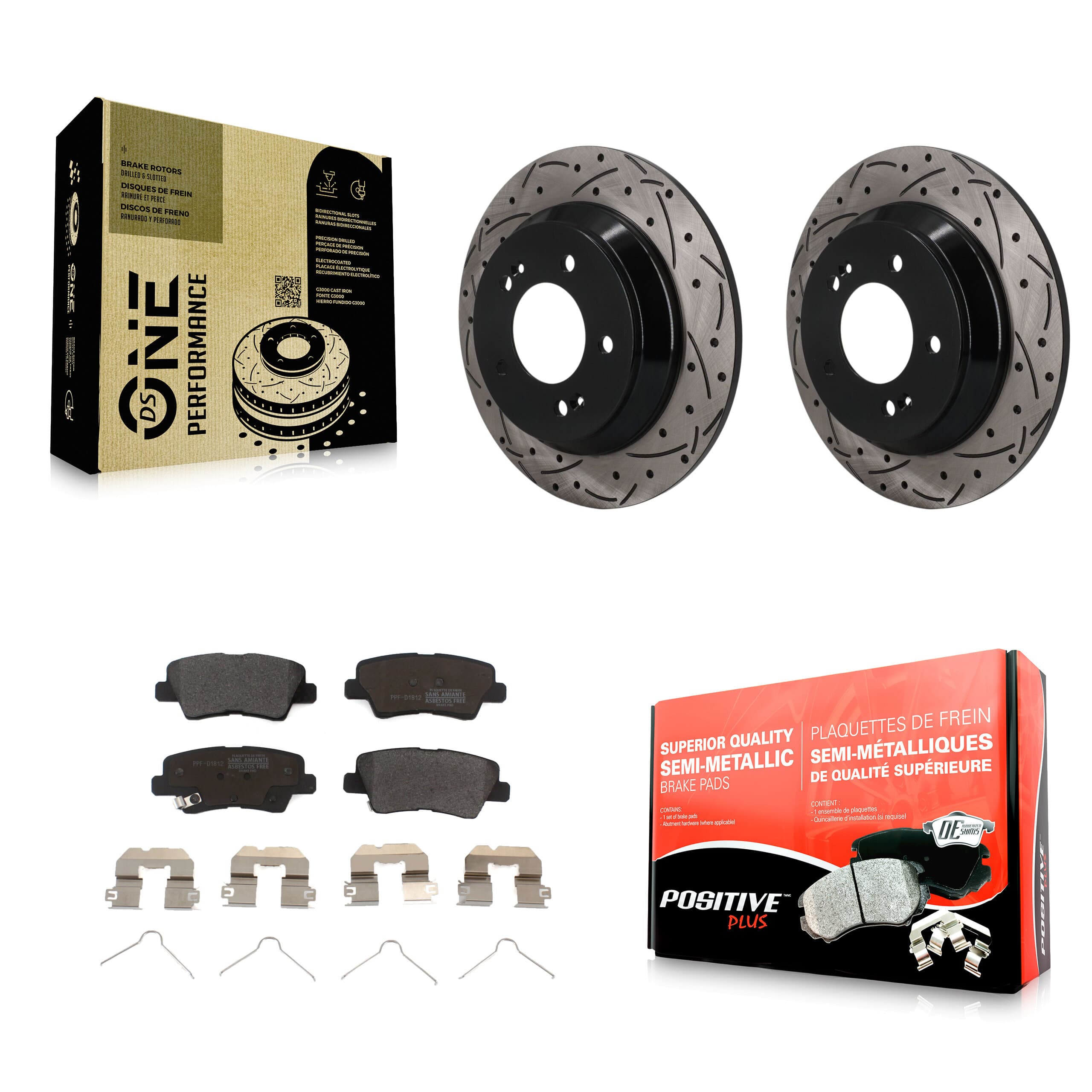 Transit Auto - KDF-101997 - Rear Disc Brake Kits image 1