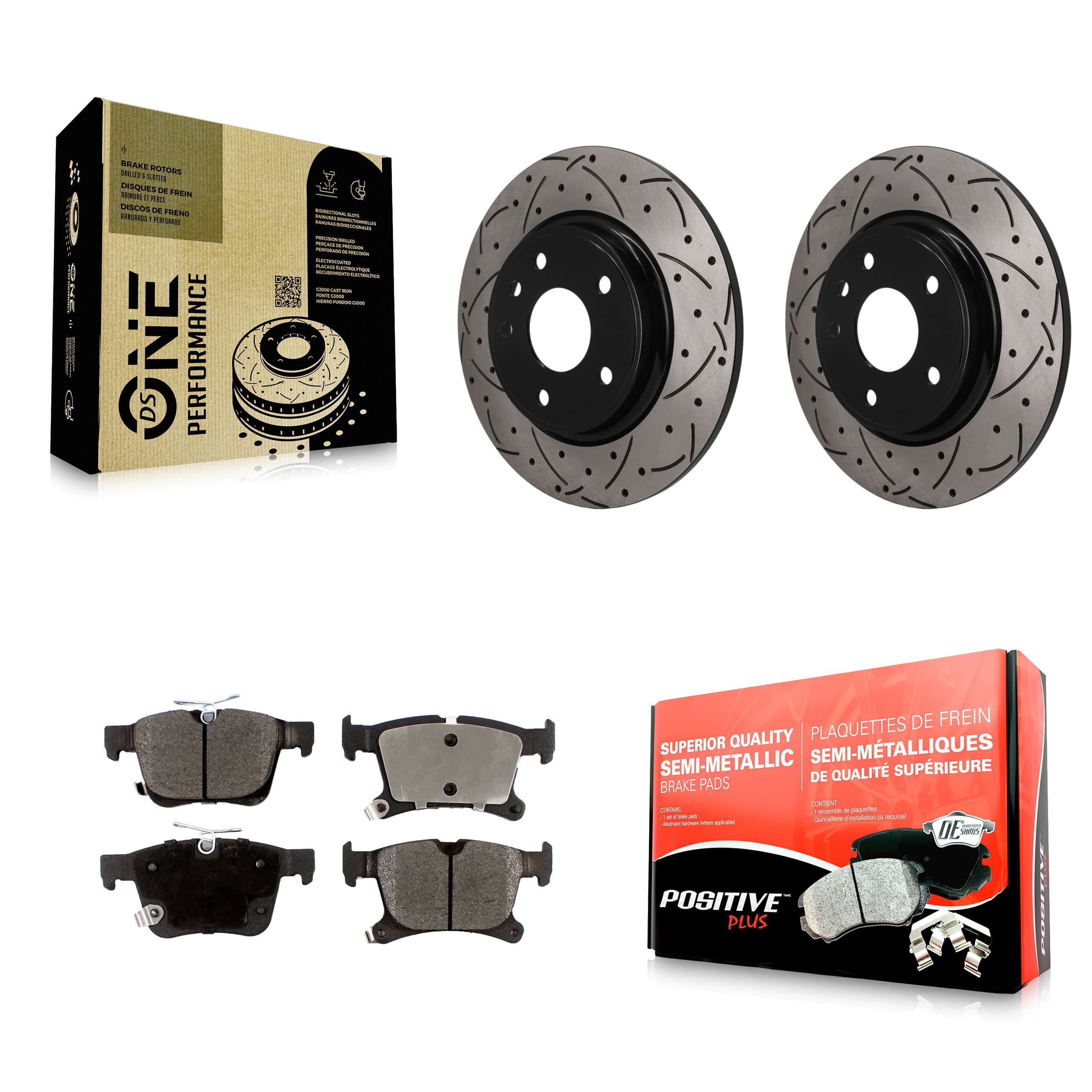 Transit Auto - KDF-102008 - Rear Disc Brake Kits image 1