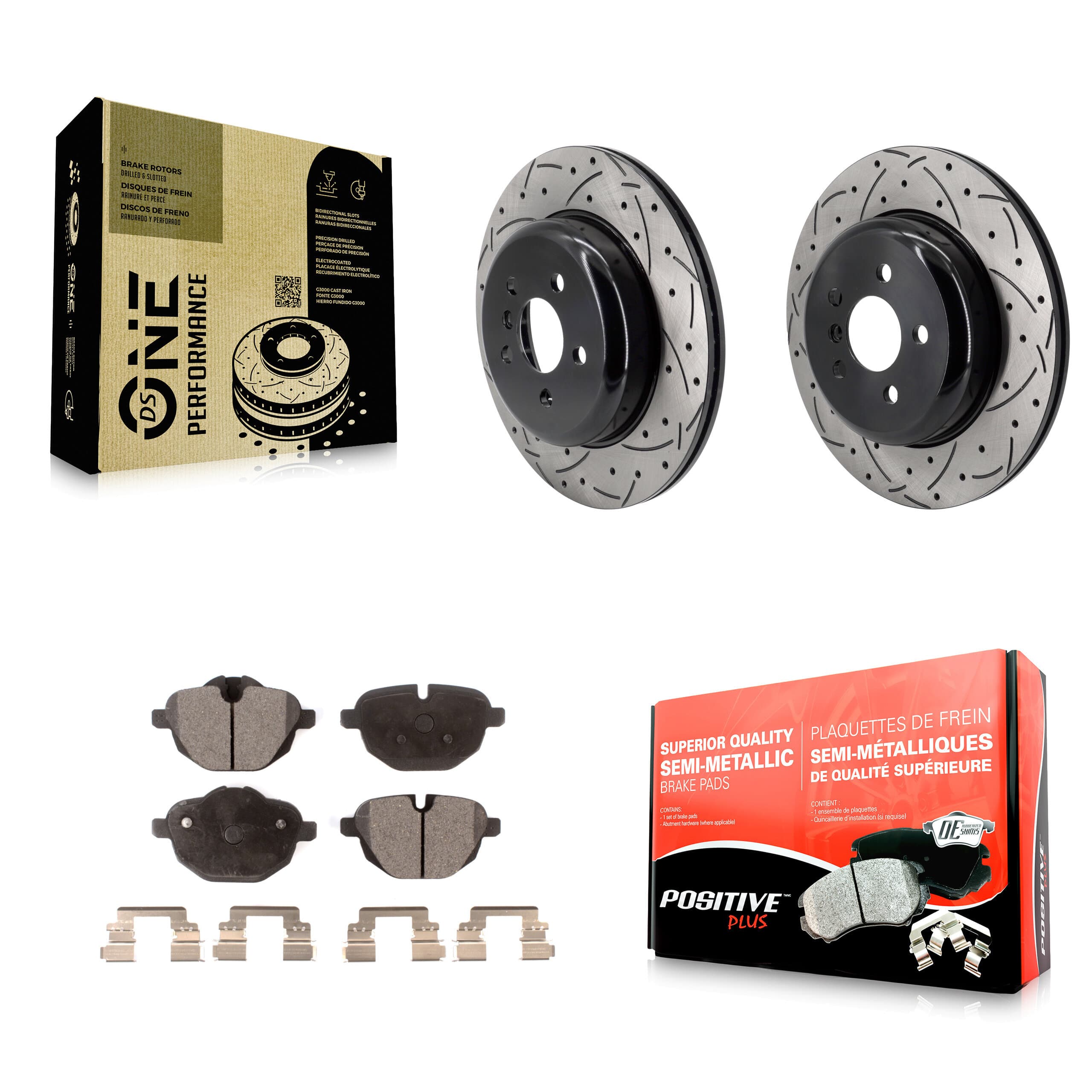 Transit Auto - KDF-102069 - Rear Disc Brake Kits image 1