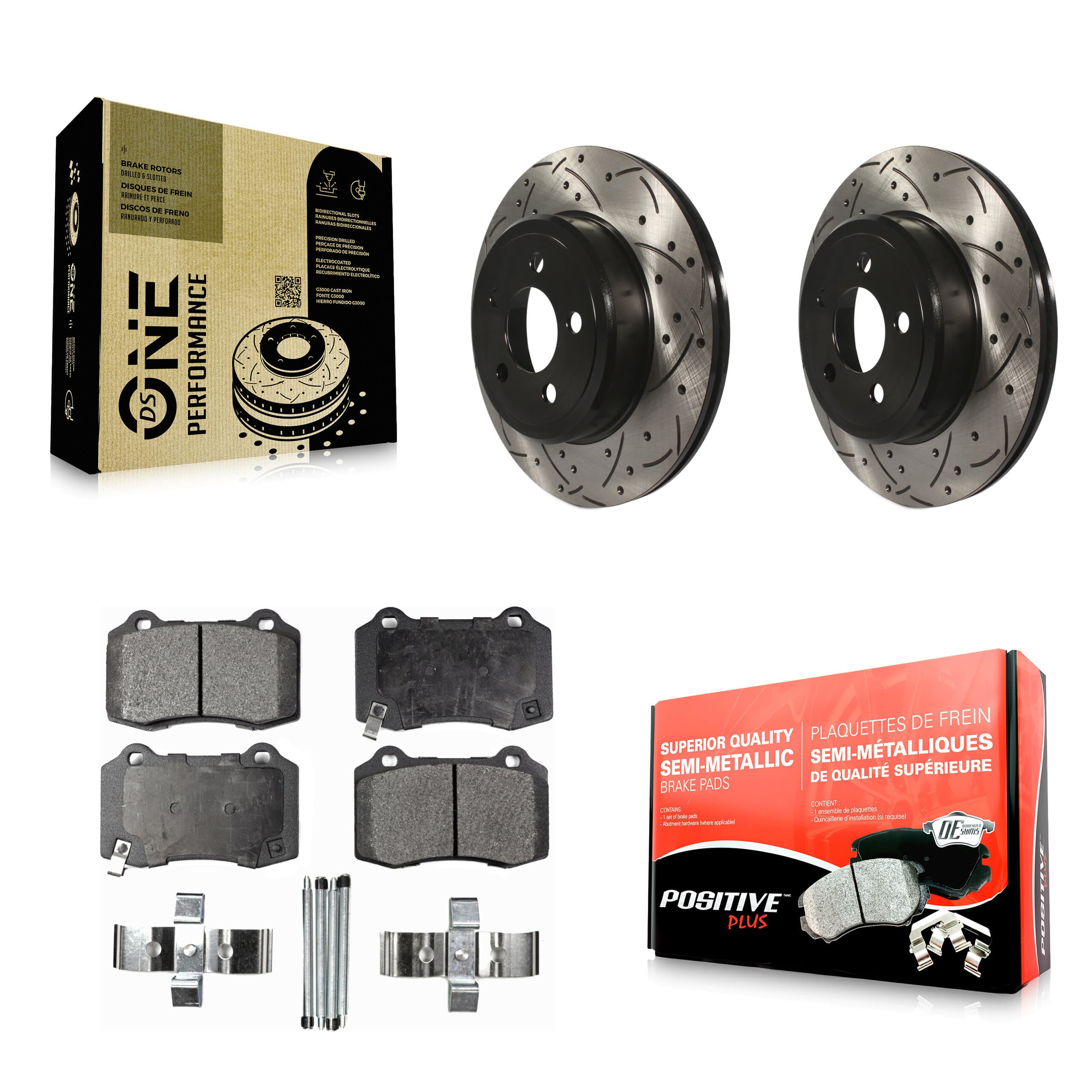 Transit Auto - KDF-102085 - Rear Disc Brake Kits image 1