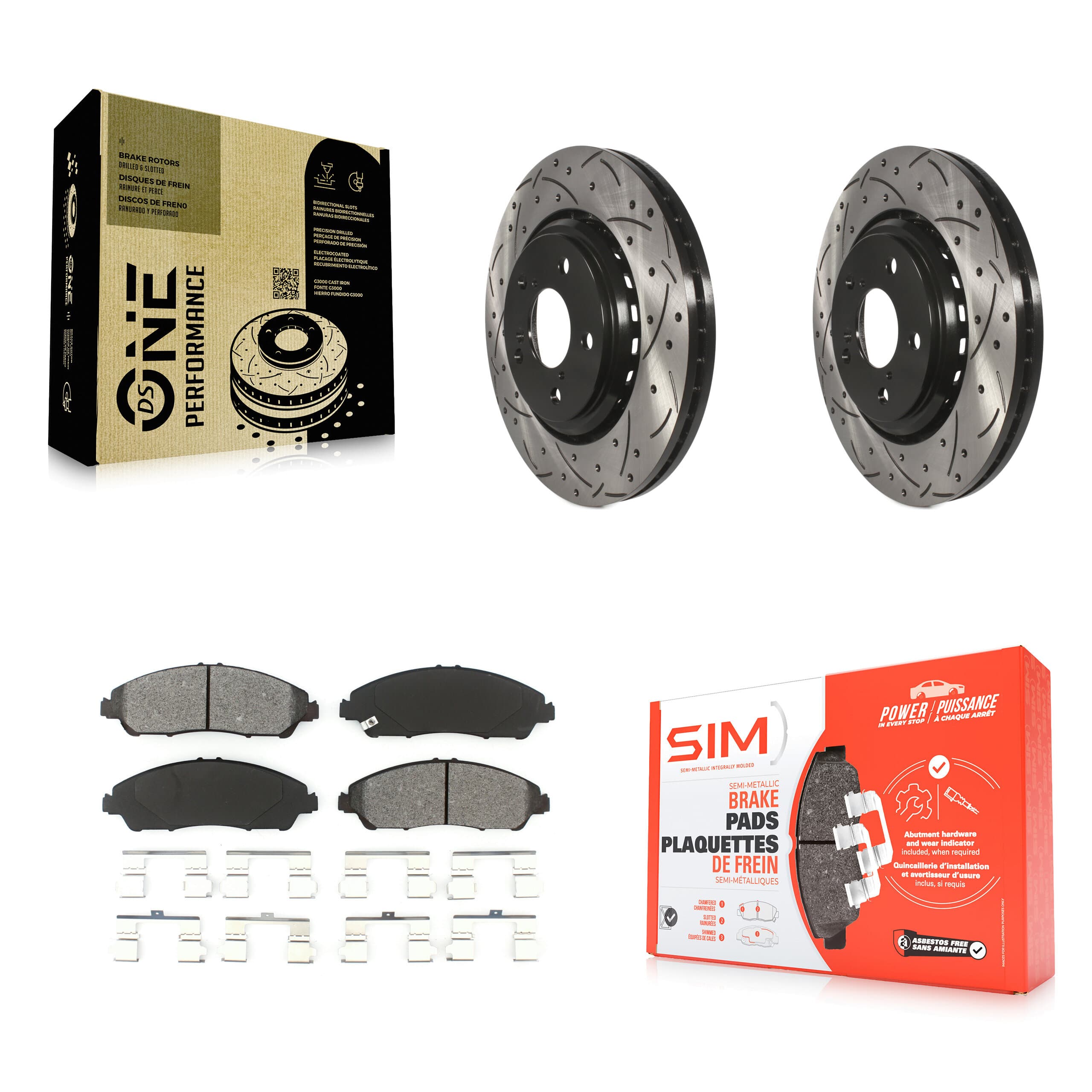 Transit Auto - KDS-100152 - Front Disc Brake Kits image 1
