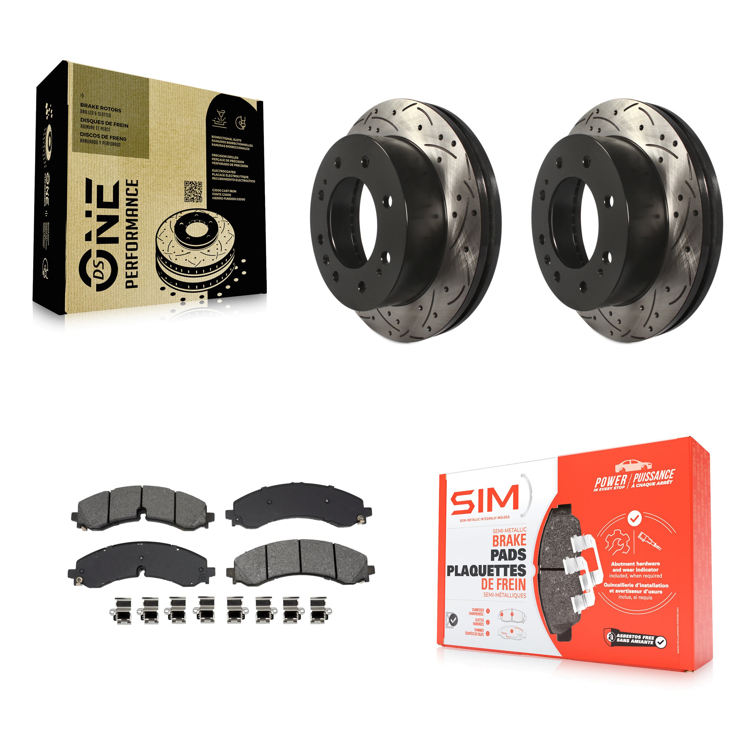 Transit Auto - KDS-101032 - Front Disc Brake Kits image 1