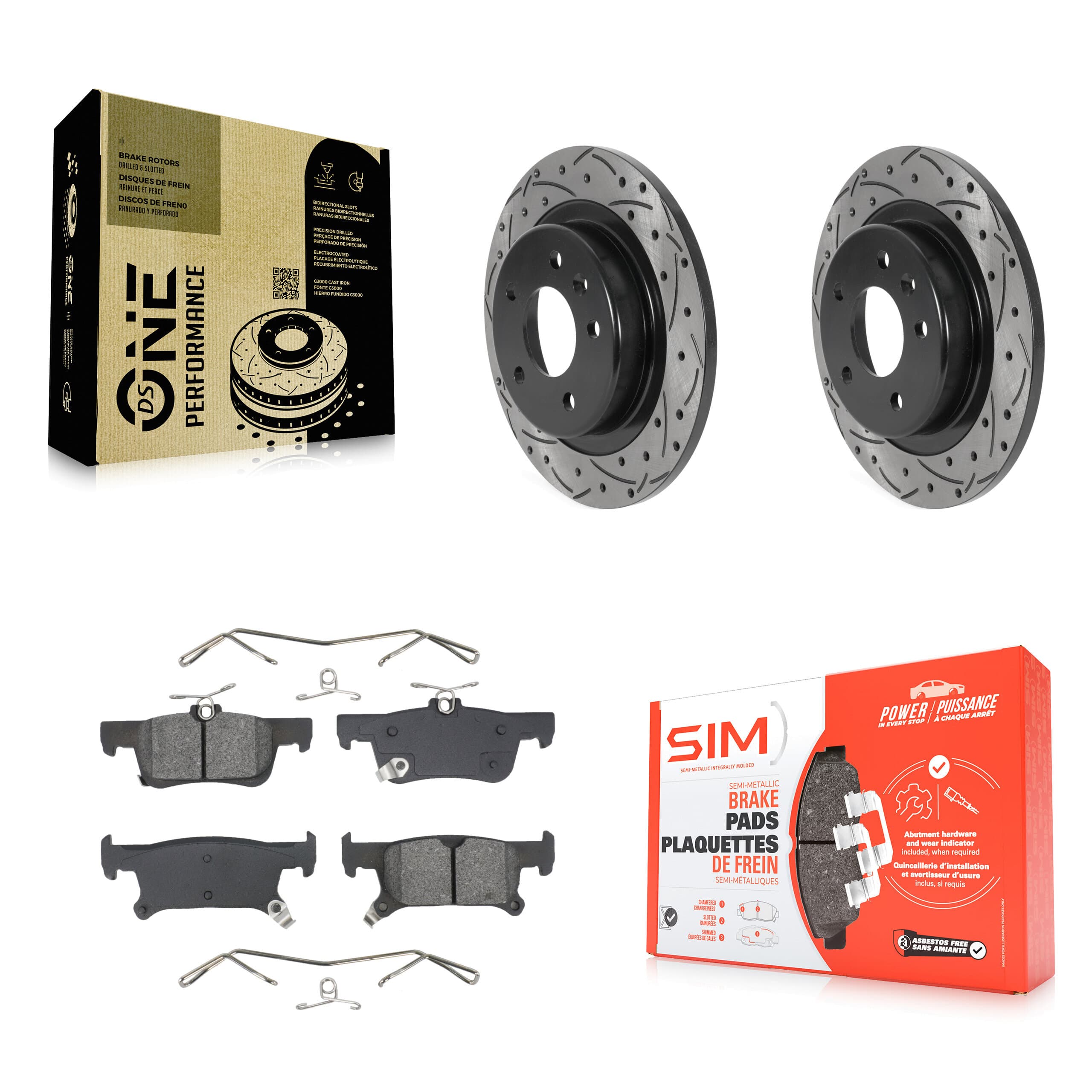Transit Auto - KDS-101083 - Rear Disc Brake Kits image 1