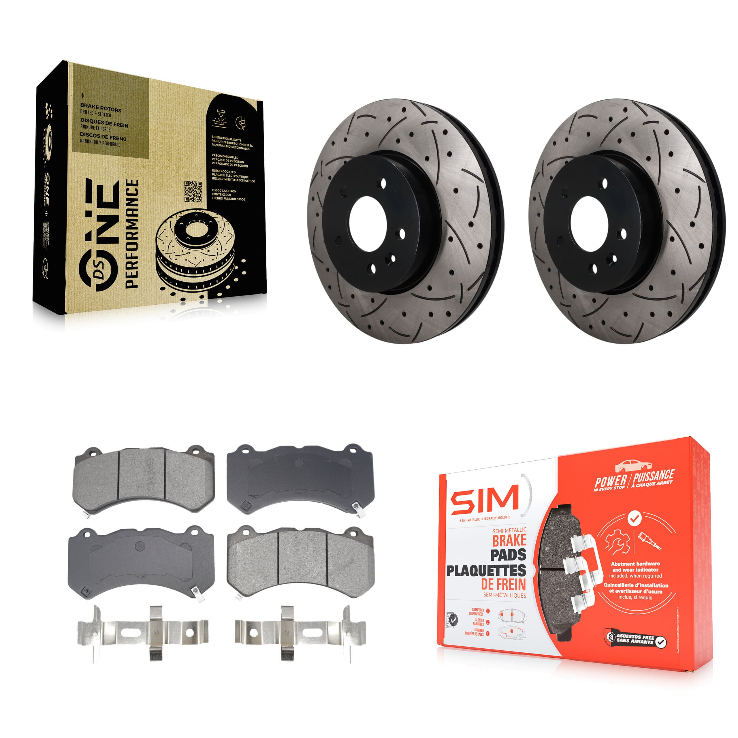 Transit Auto - KDS-101703 - Front Disc Brake Kits image 1