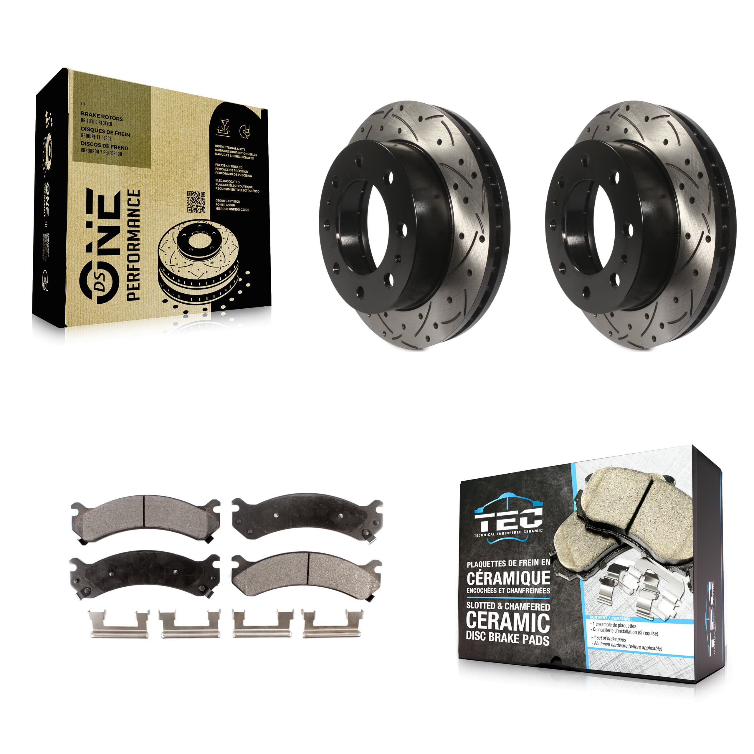 Transit Auto - KDT-100001 - Front Disc Brake Kits image 1