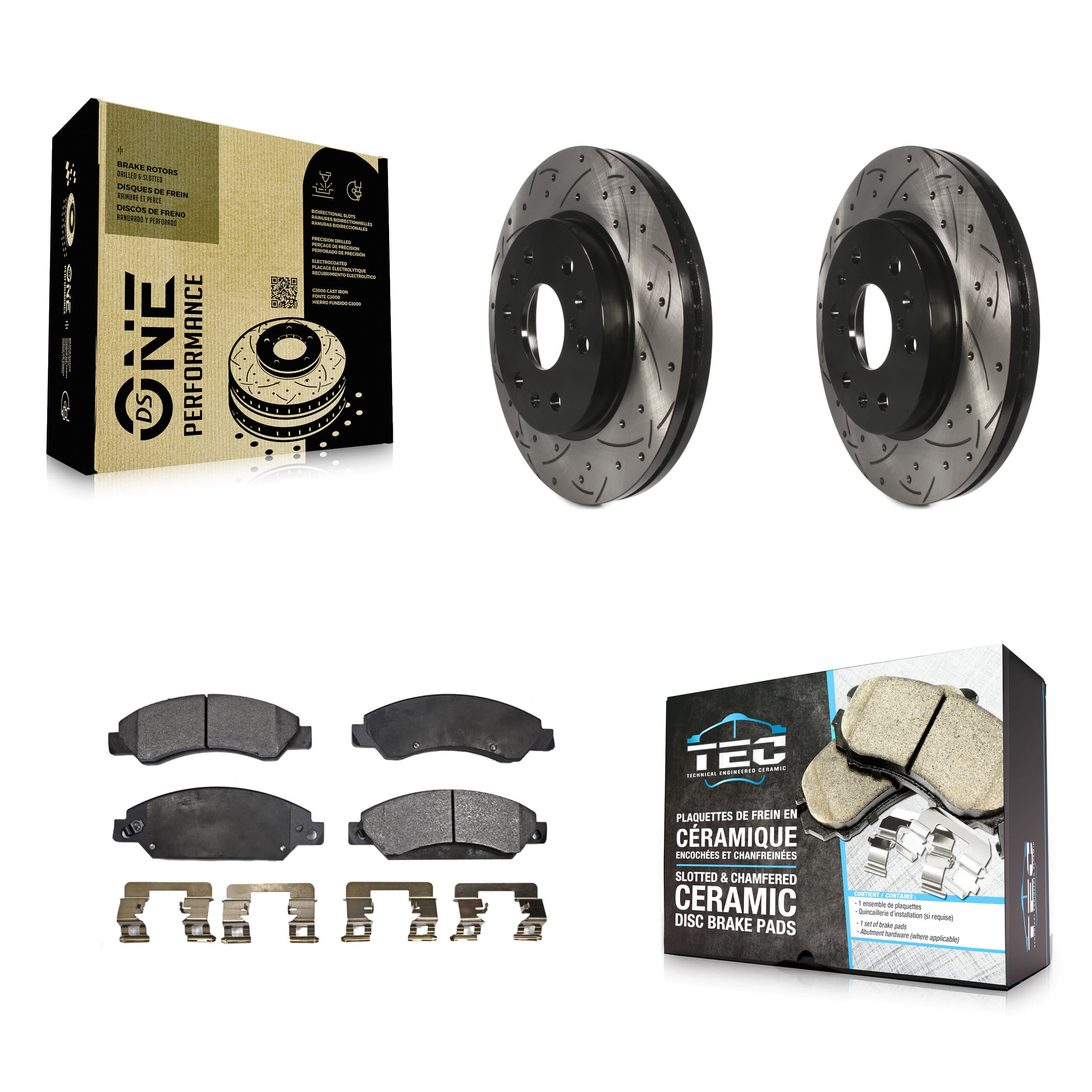 Transit Auto - KDT-100002 - Front Disc Brake Kits image 1