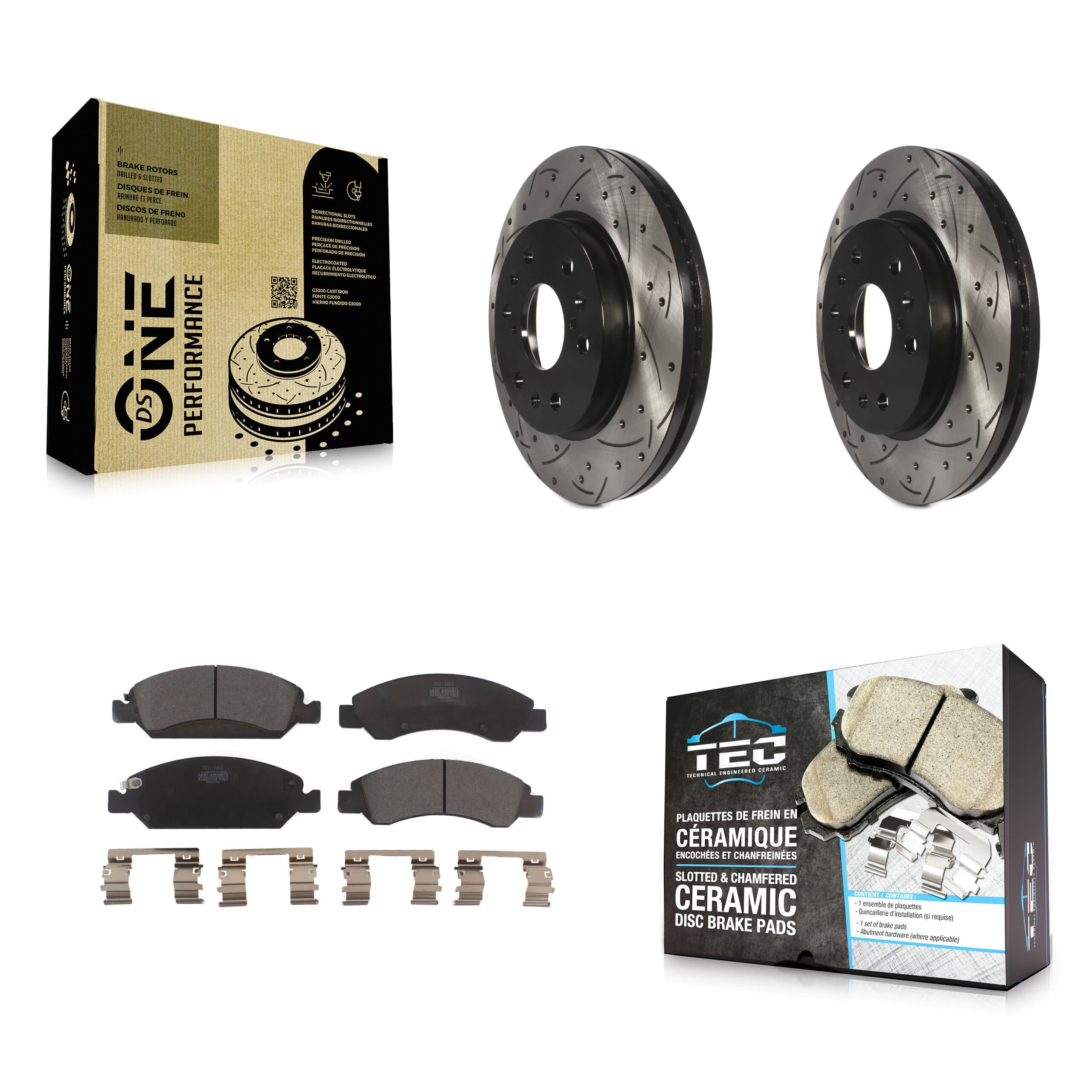 Transit Auto - KDT-100003 - Front Disc Brake Kits image 1