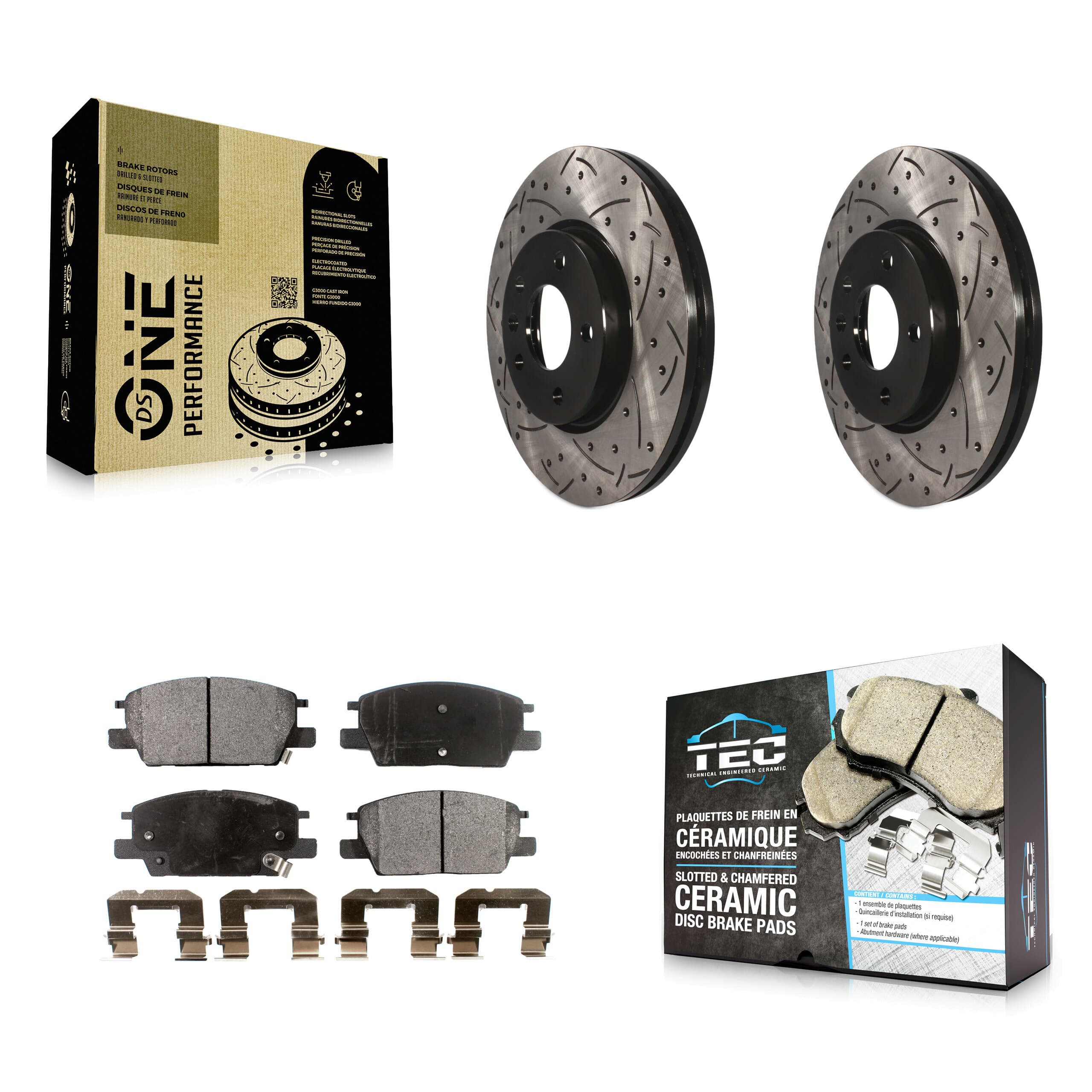 Transit Auto - KDT-100016 - Front Disc Brake Kits image 1