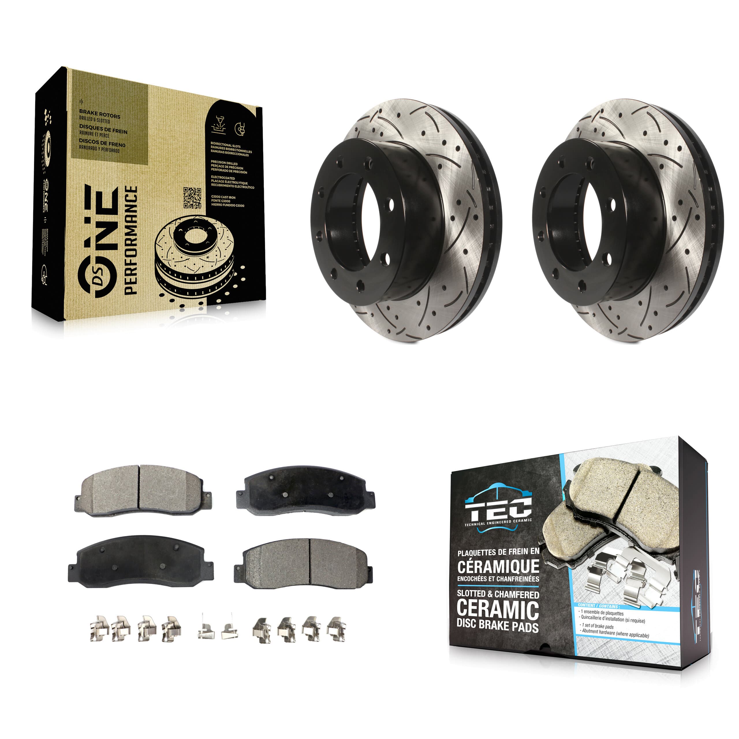Transit Auto - KDT-100017 - Front Disc Brake Kits image 1