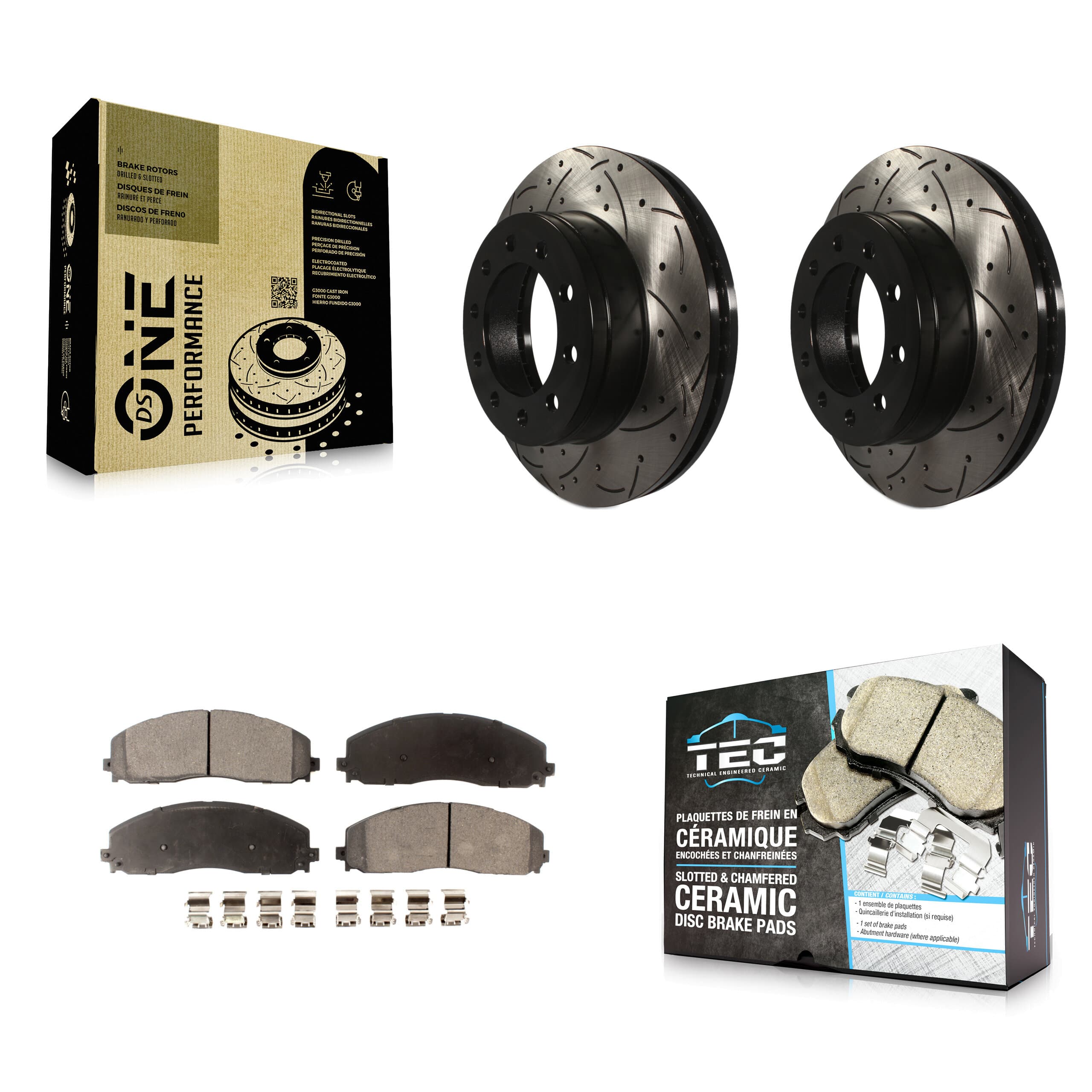 Transit Auto - KDT-100021 - Front Disc Brake Kits image 1