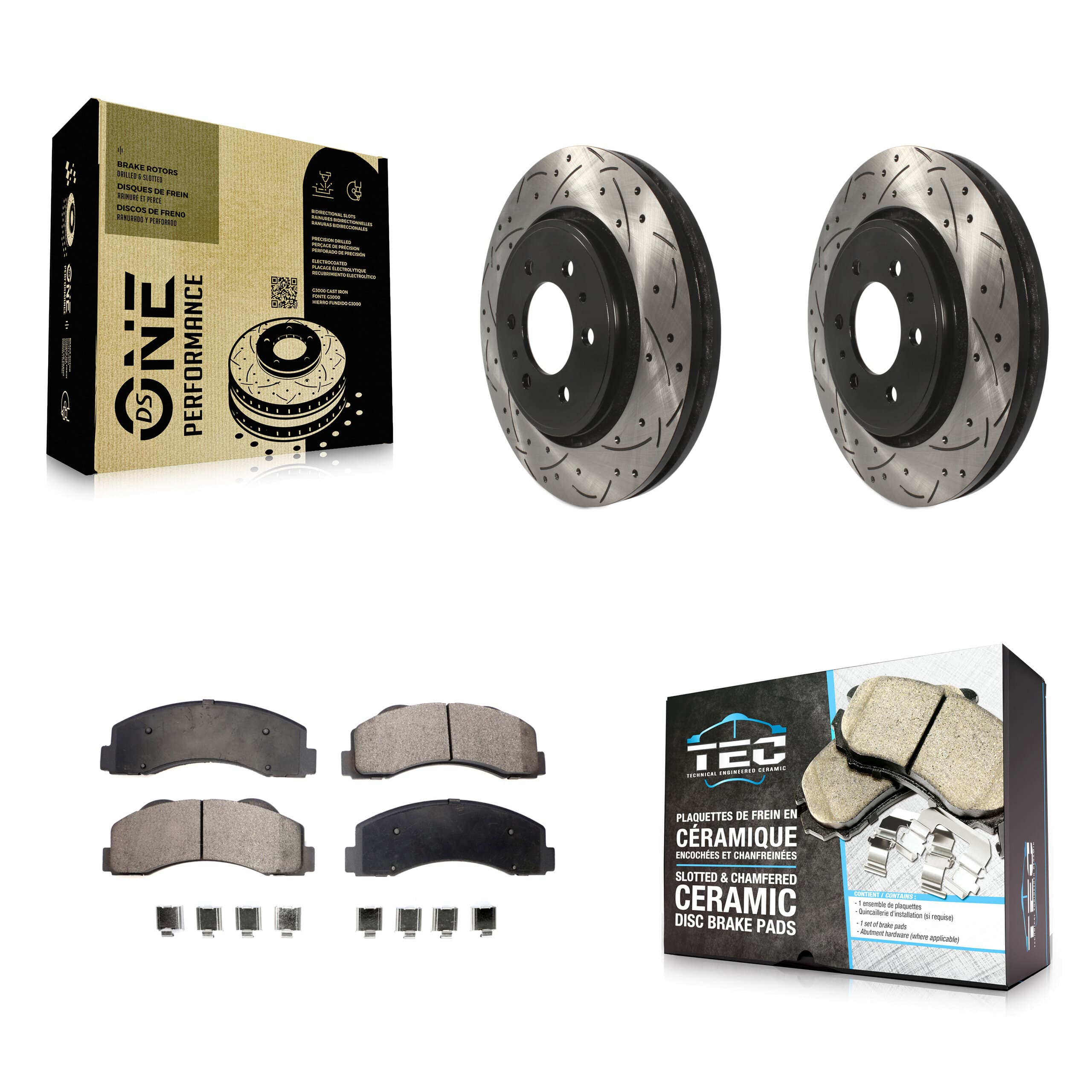 Transit Auto - KDT-100025 - Front Disc Brake Kits image 1