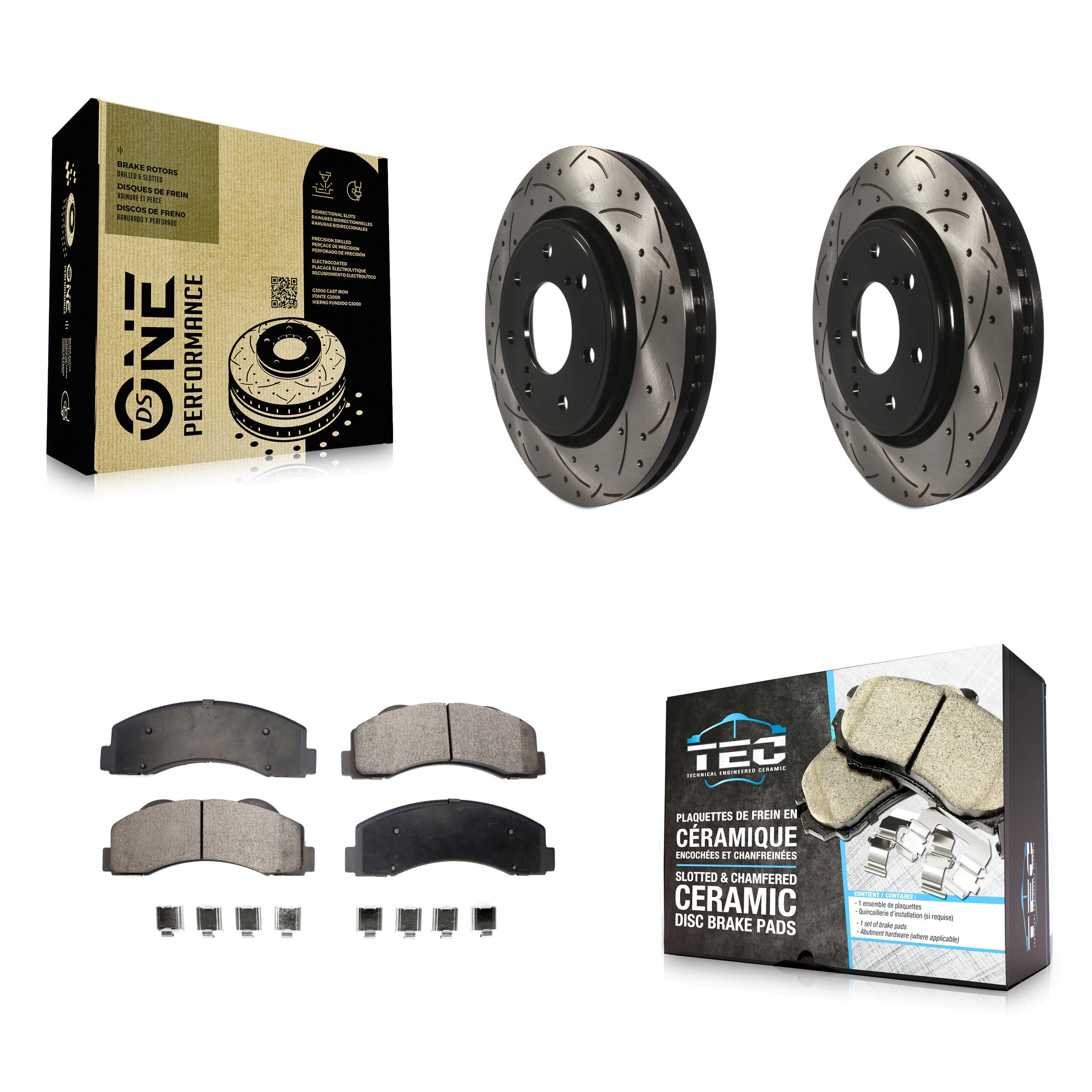 Transit Auto - KDT-100030 - Front Disc Brake Kits image 1