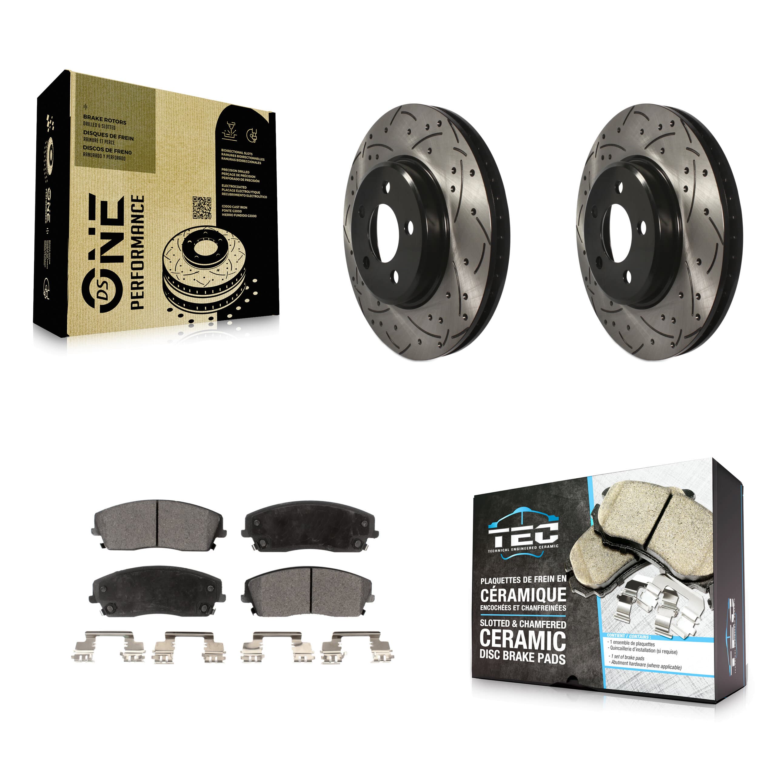 Transit Auto - KDT-100043 - Front Disc Brake Kits image 1