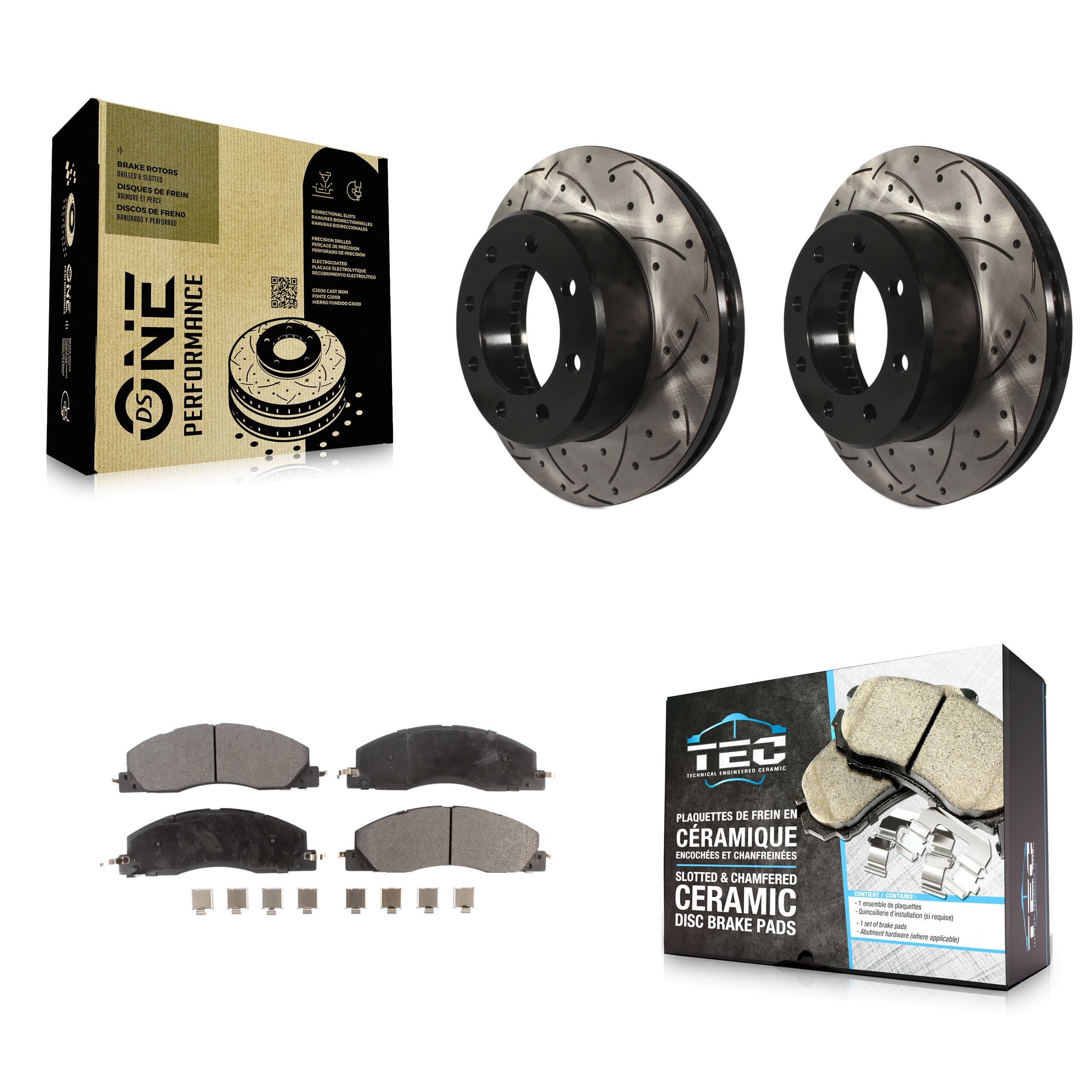 Transit Auto - KDT-100051 - Front Disc Brake Kits image 1