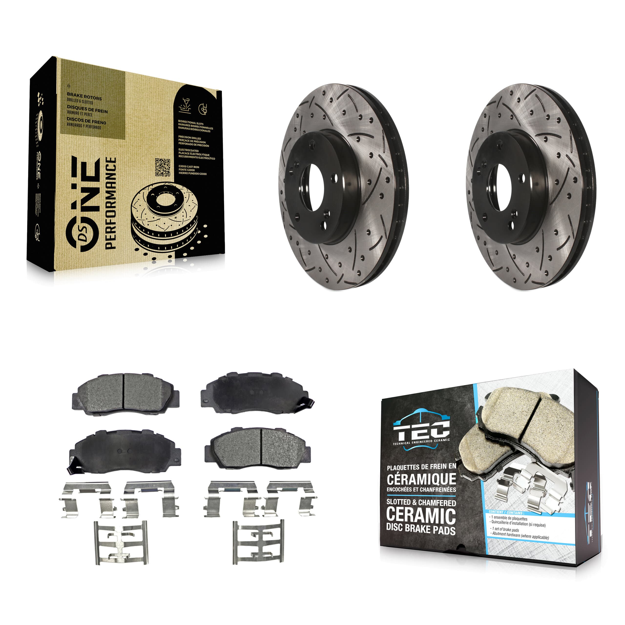 Transit Auto - KDT-100063 - Front Disc Brake Kits image 1