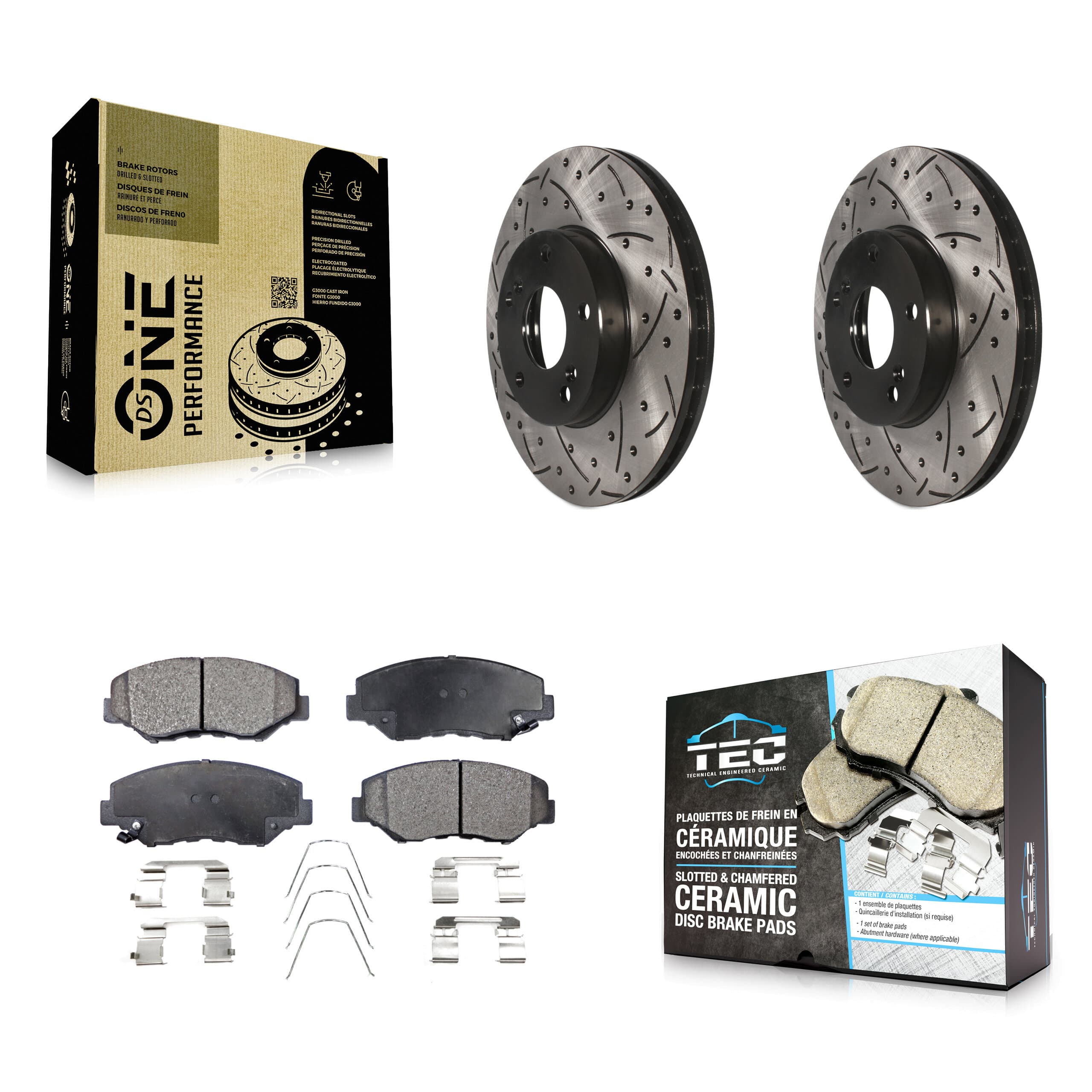 Transit Auto - KDT-100065 - Front Disc Brake Kits image 1