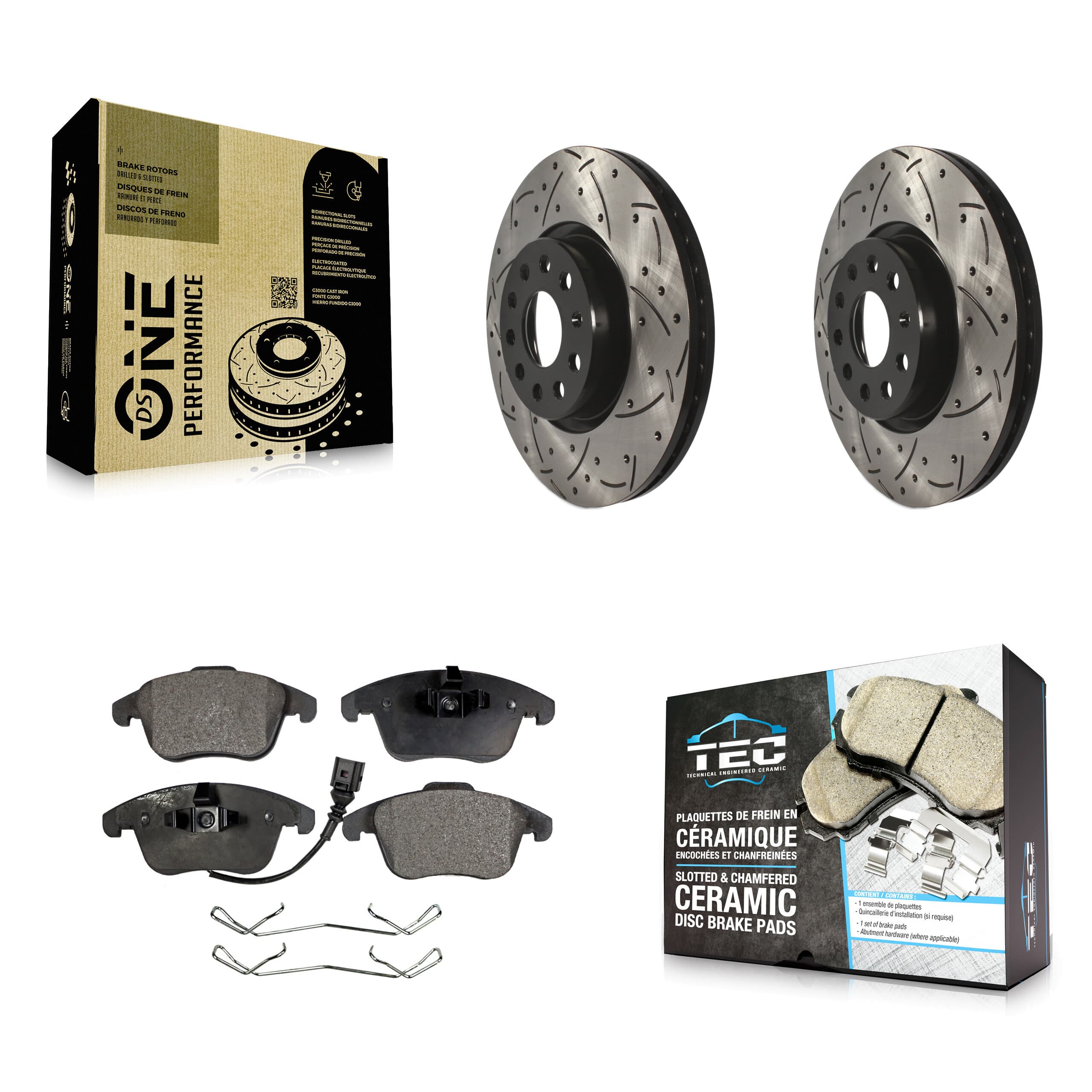 Transit Auto - KDT-100081 - Front Disc Brake Kits image 1