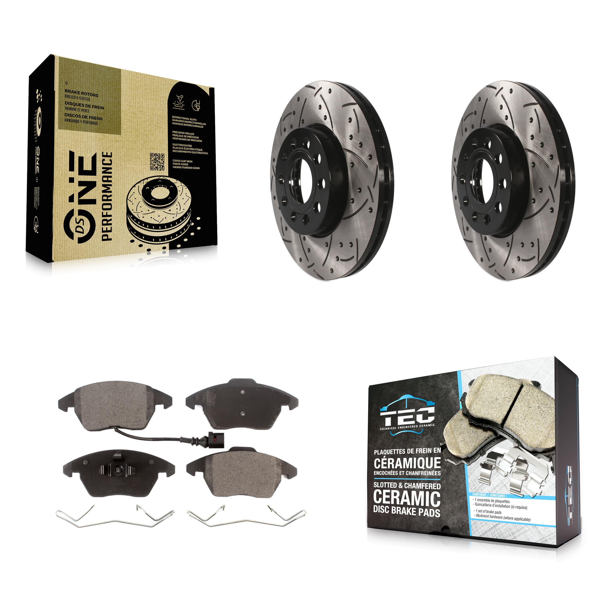 Transit Auto - KDT-100083 - Front Disc Brake Kits image 1